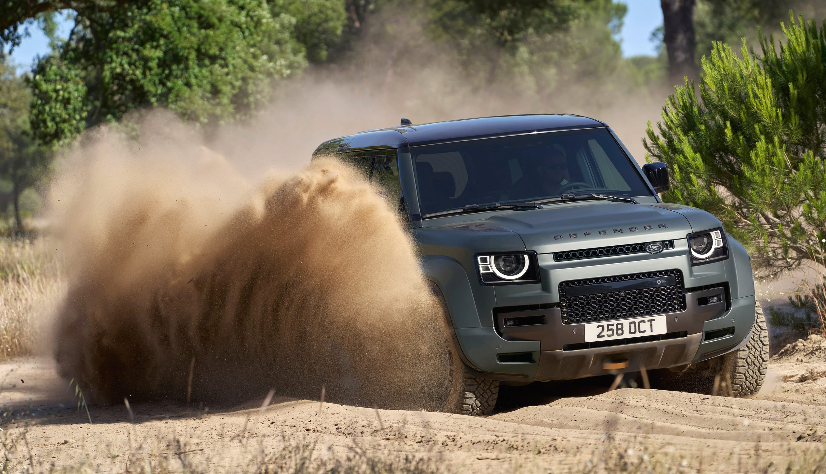 Land Rover Defender Octa in Action - wallpapers HD quality