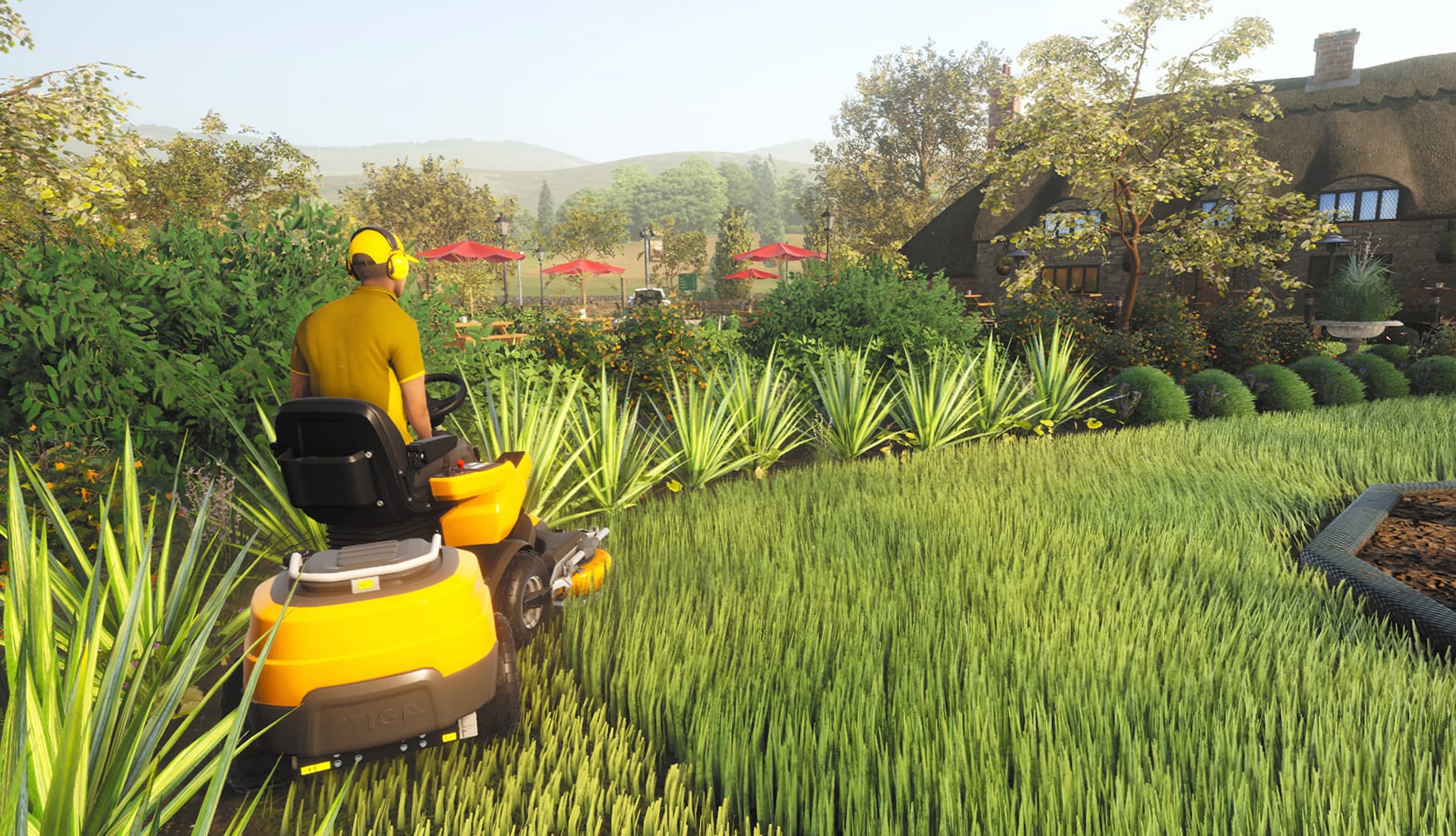 Lawn Mowing Simulator Game wallpapers HD quality