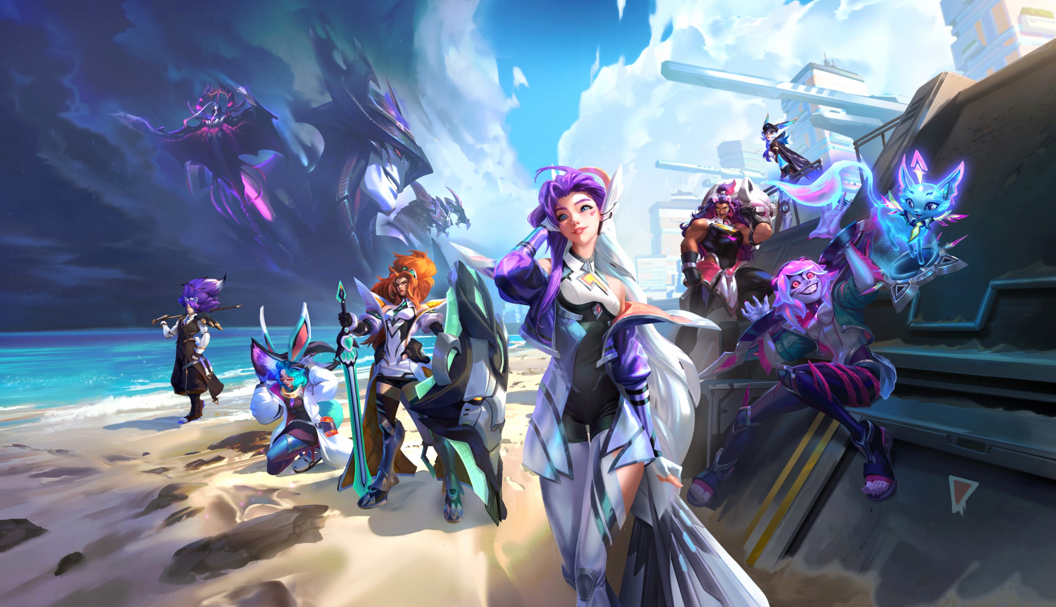 League of Legends Anima Squad wallpapers HD quality