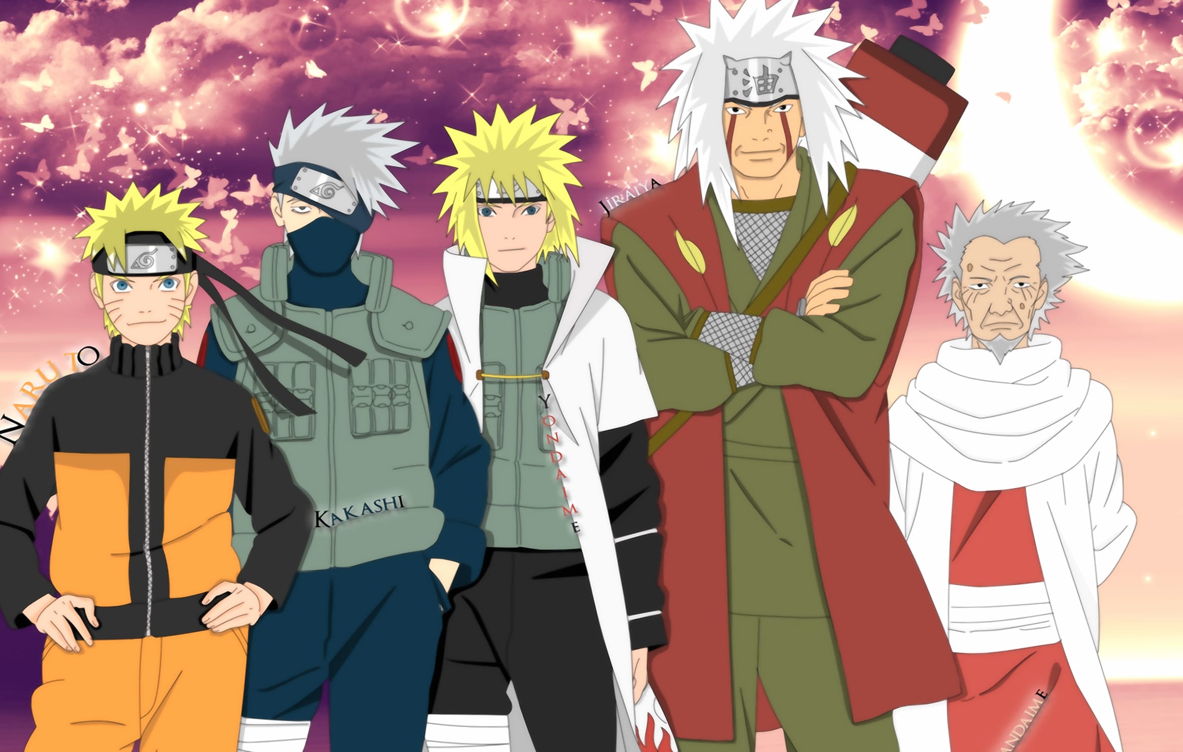 Legendary Naruto Characters wallpapers HD quality