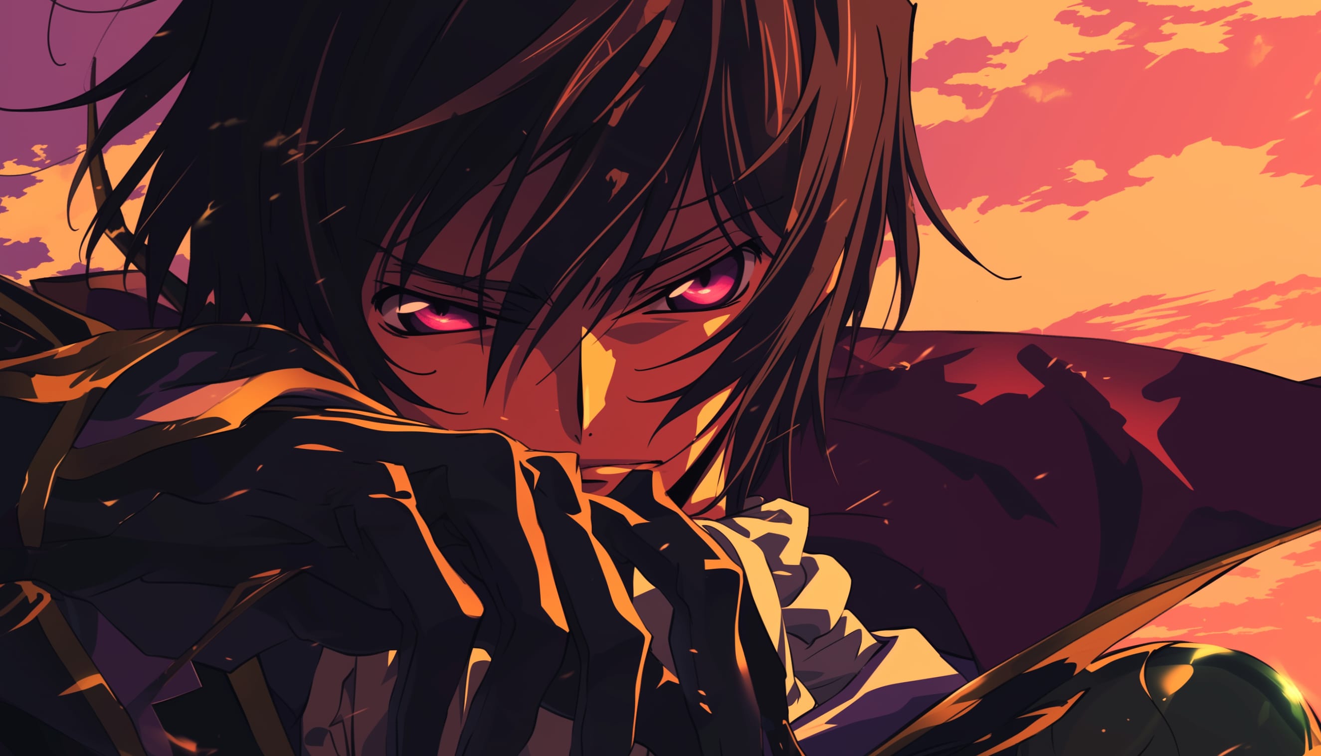 Lelouch Lamperouge Sunset - Code Geass HD Anime Wallpaper at 1920 x 1080 HD size wallpapers HD quality