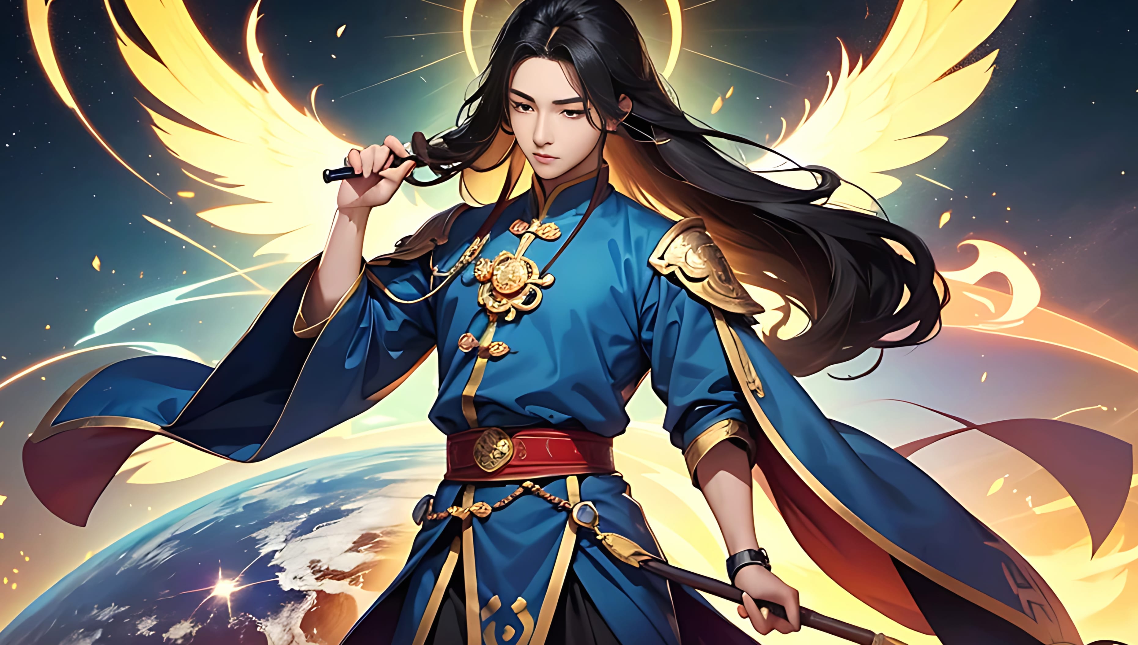 li tianyu genshin impact at 2048 x 2048 iPad size wallpapers HD quality