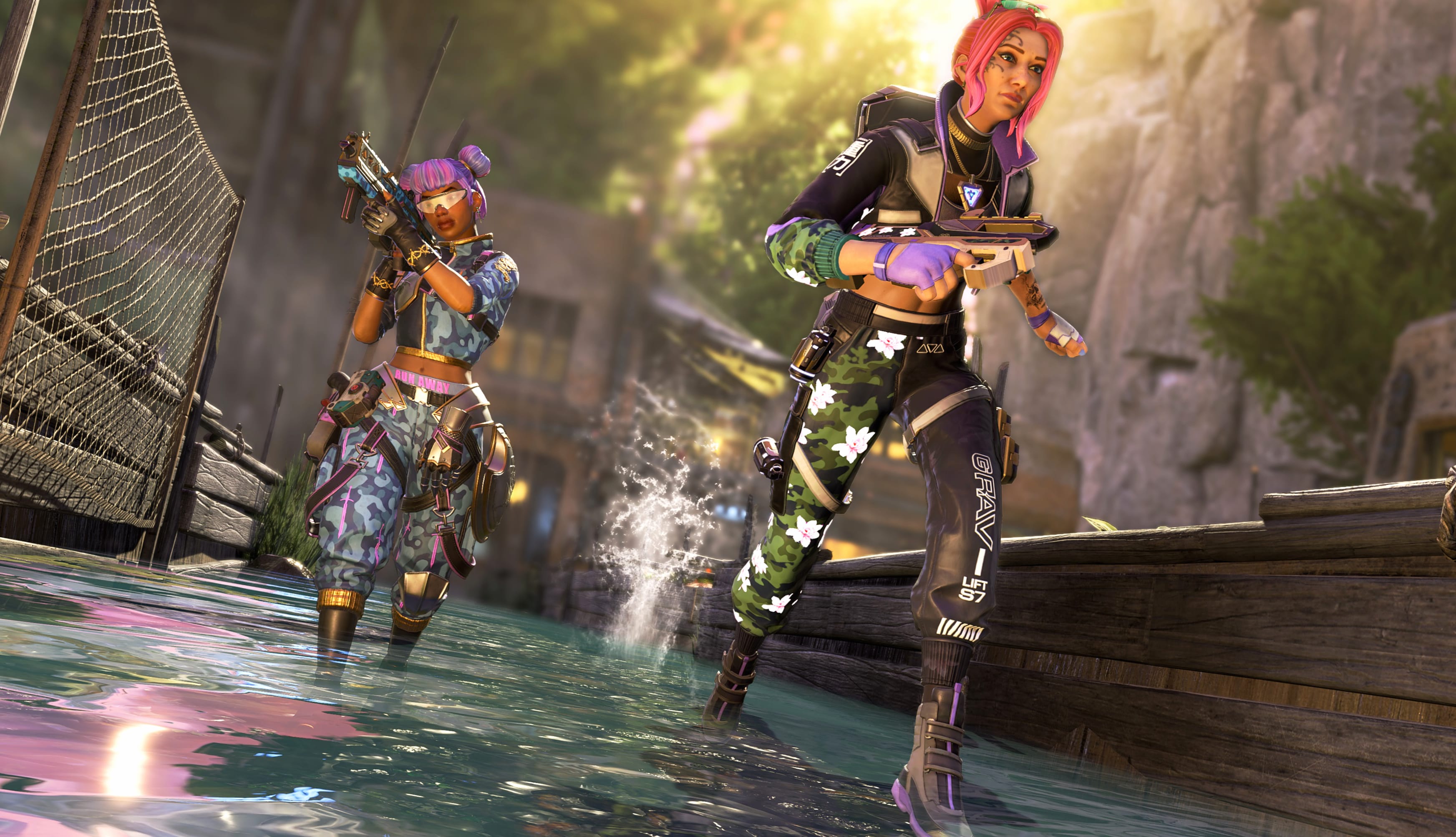 Lifeline (Apex Legends) Horizon (Apex Legends) Video Game Apex Legends wallpapers HD quality
