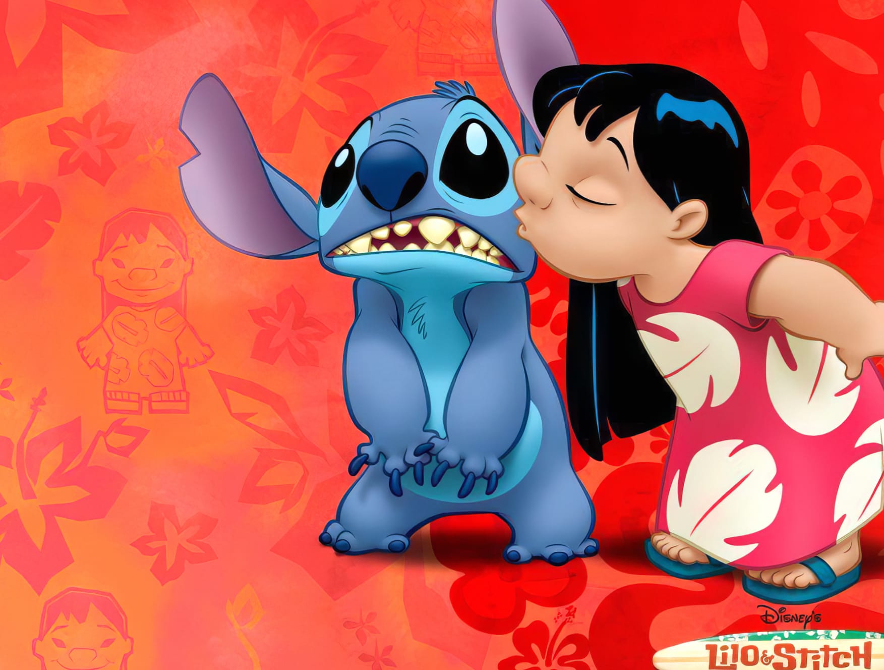 Lilo & Stitch Sweet Moments wallpapers HD quality