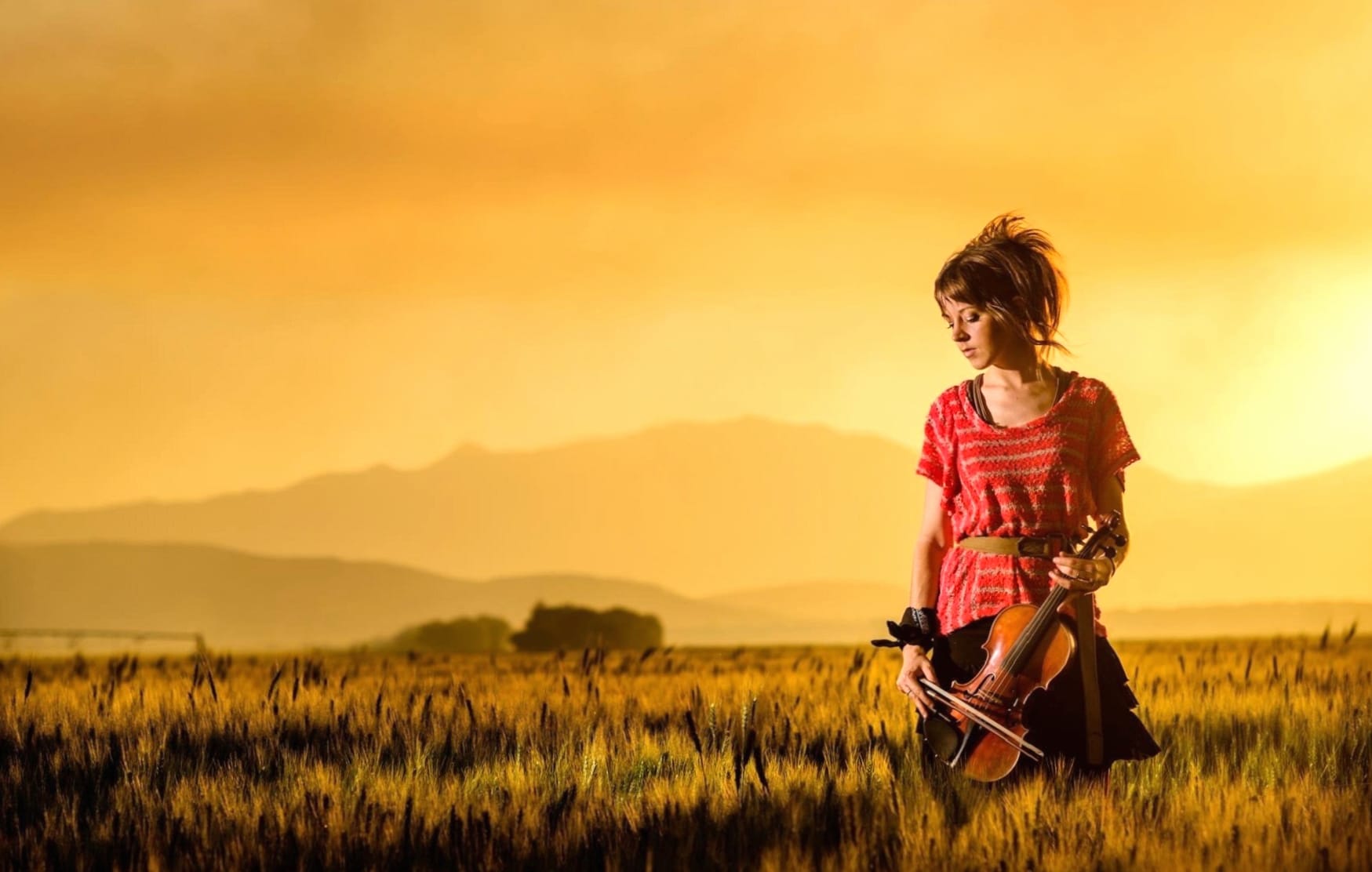 Lindsey Stirling Music A Vibrant Musical Journey wallpapers HD quality