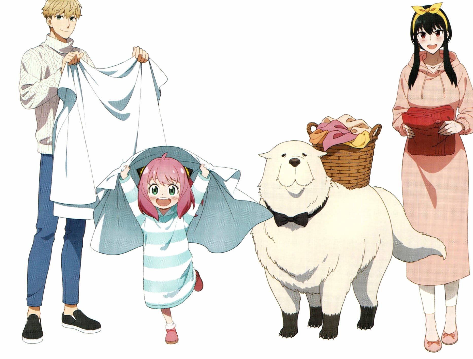Loid Forger Anya Forger Yor Forger Bond (Spy X Family) Anime Spy X Family wallpapers HD quality