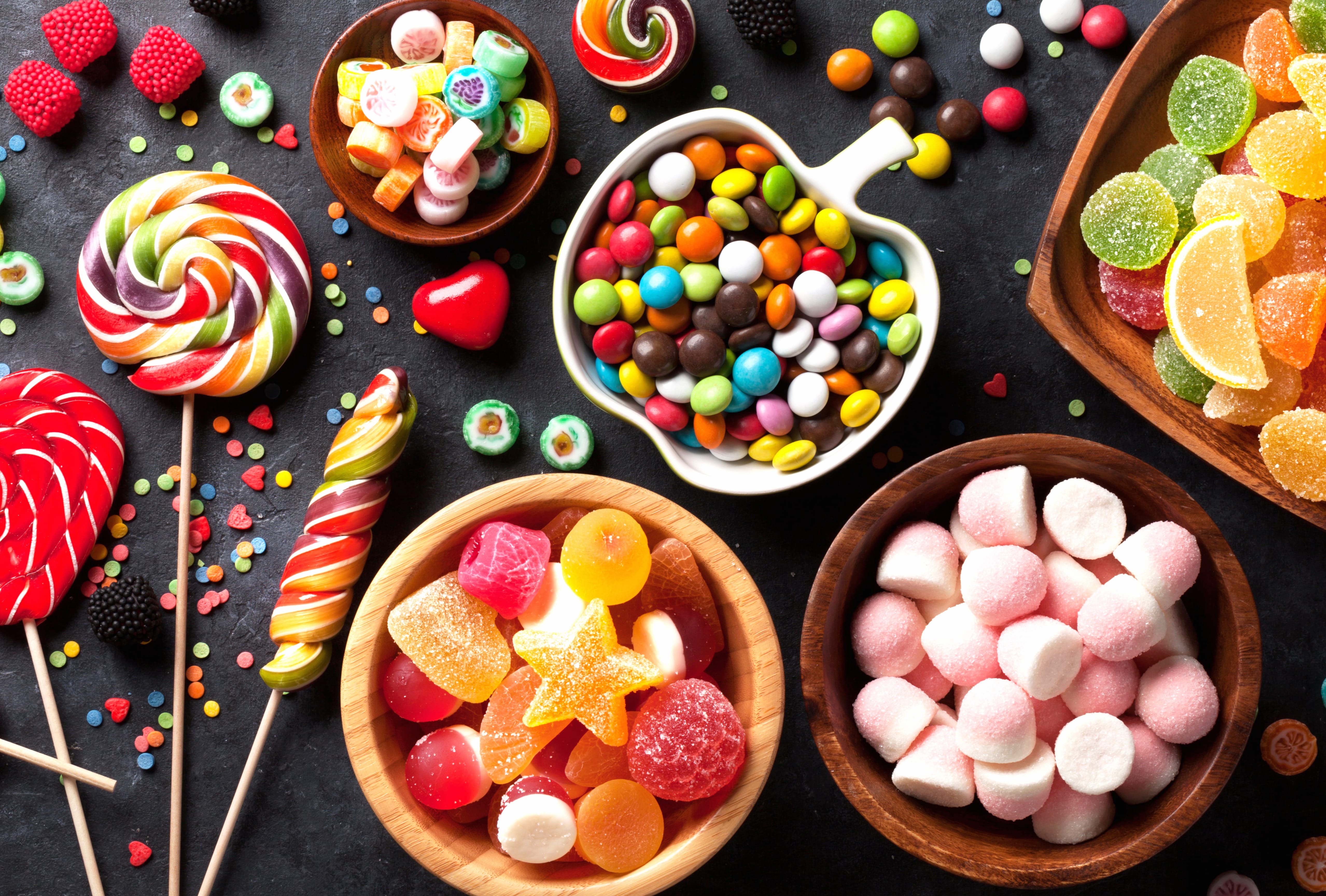 Lollipop Colors Sweets Food Candy wallpapers HD quality