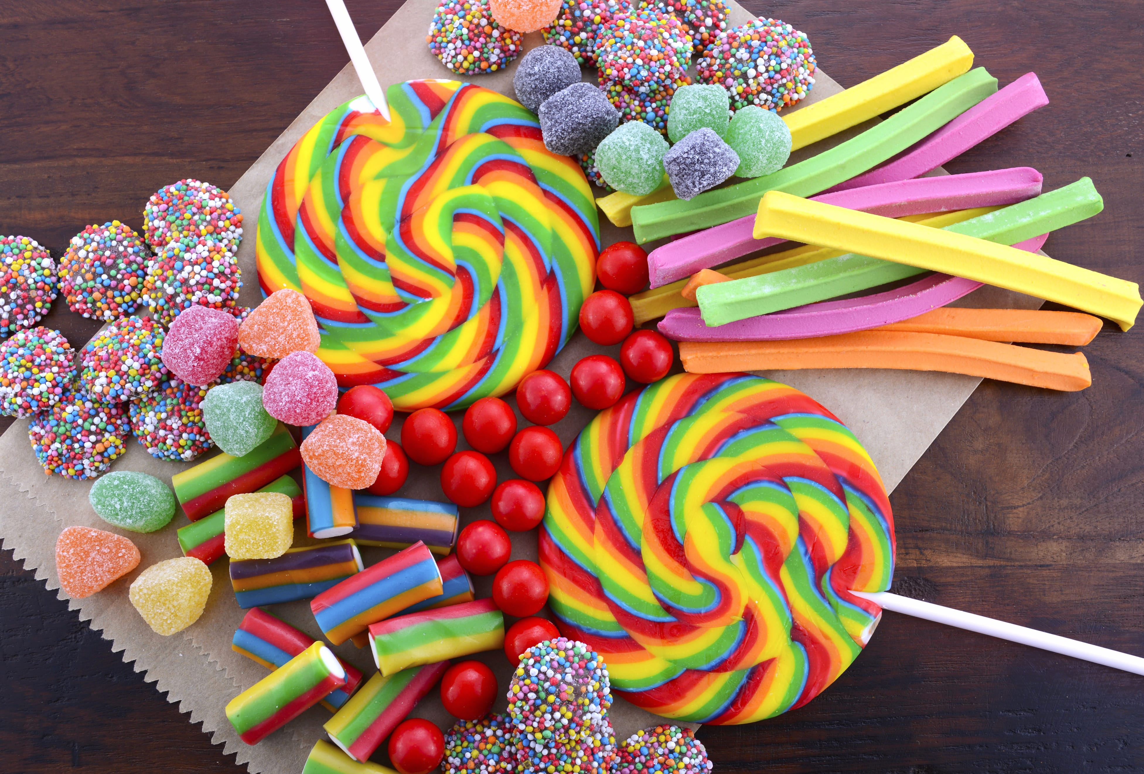 Lollipop Sweets Food Candy wallpapers HD quality