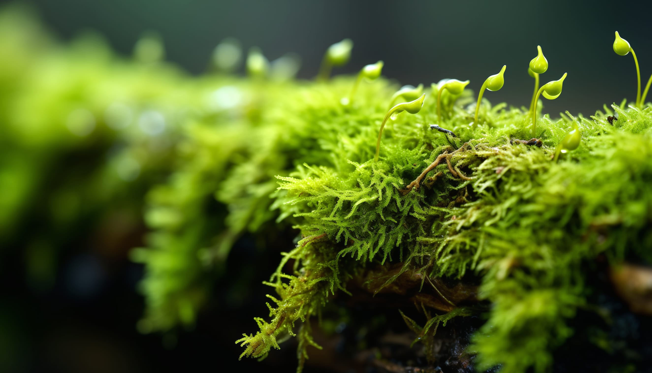 Lush Green Moss wallpapers HD quality