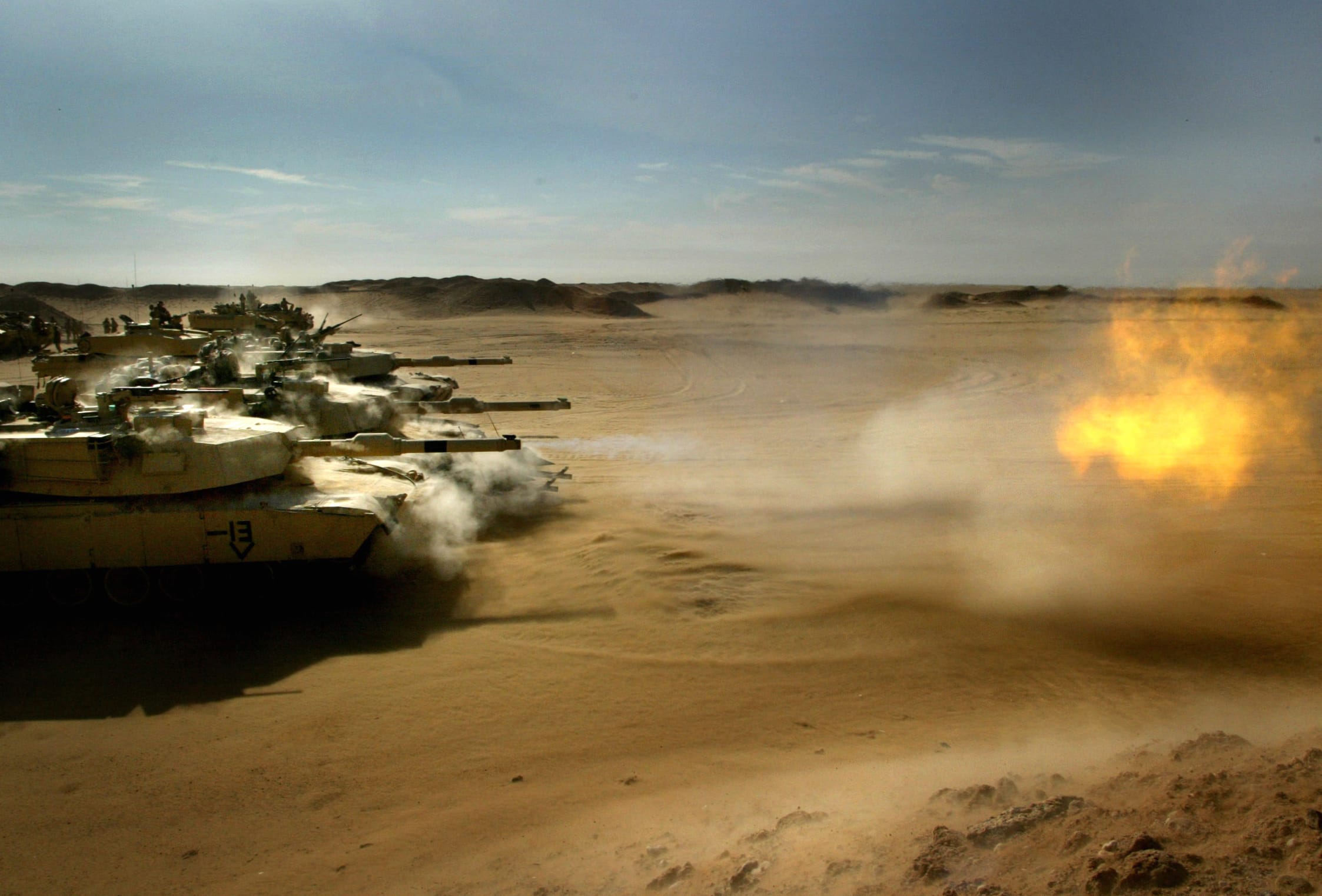 M1A1 Abrams Tank Battle - wallpapers HD quality