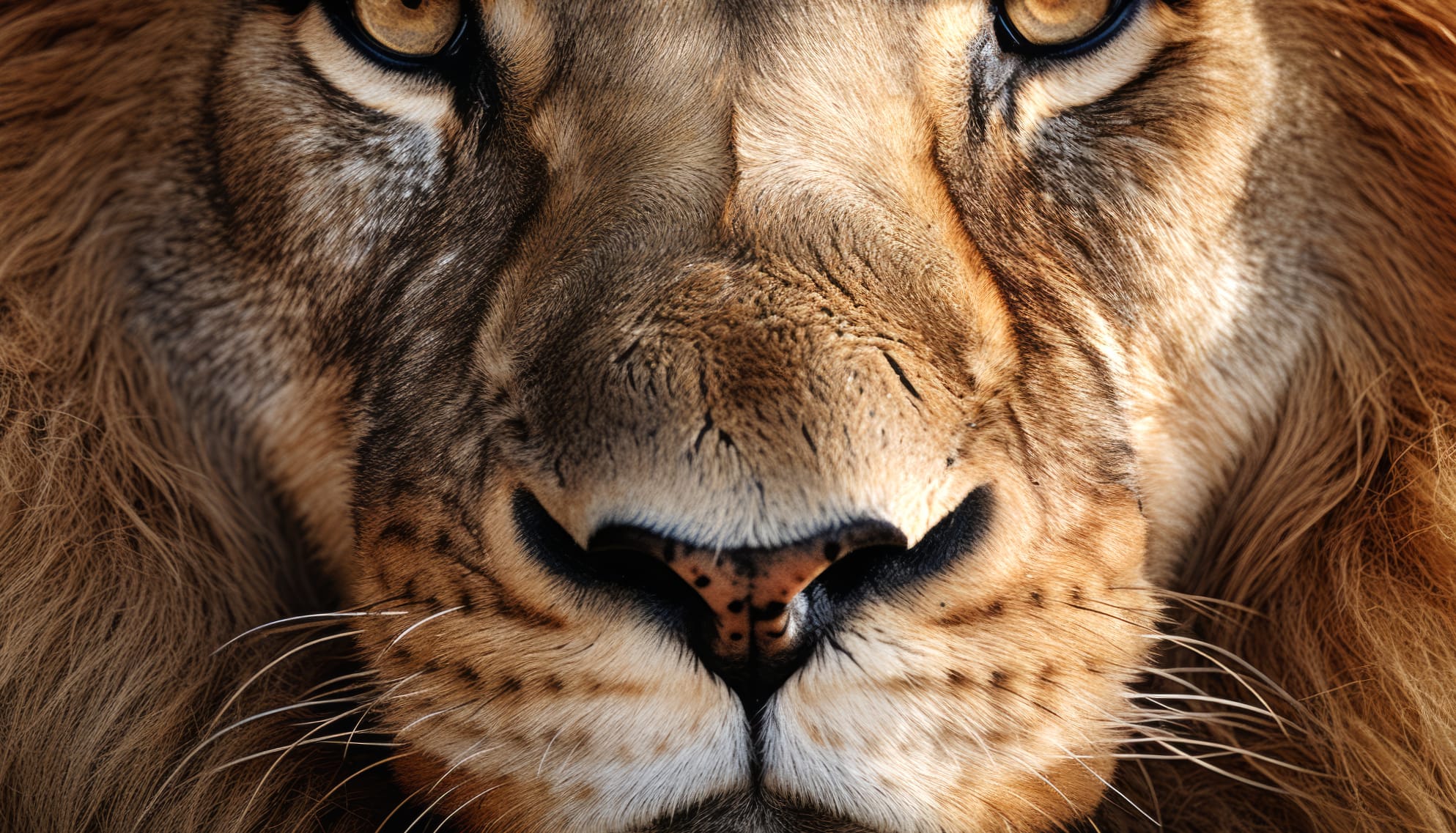 Majestic AI-Generated Lion at 640 x 1136 iPhone 5 size wallpapers HD quality