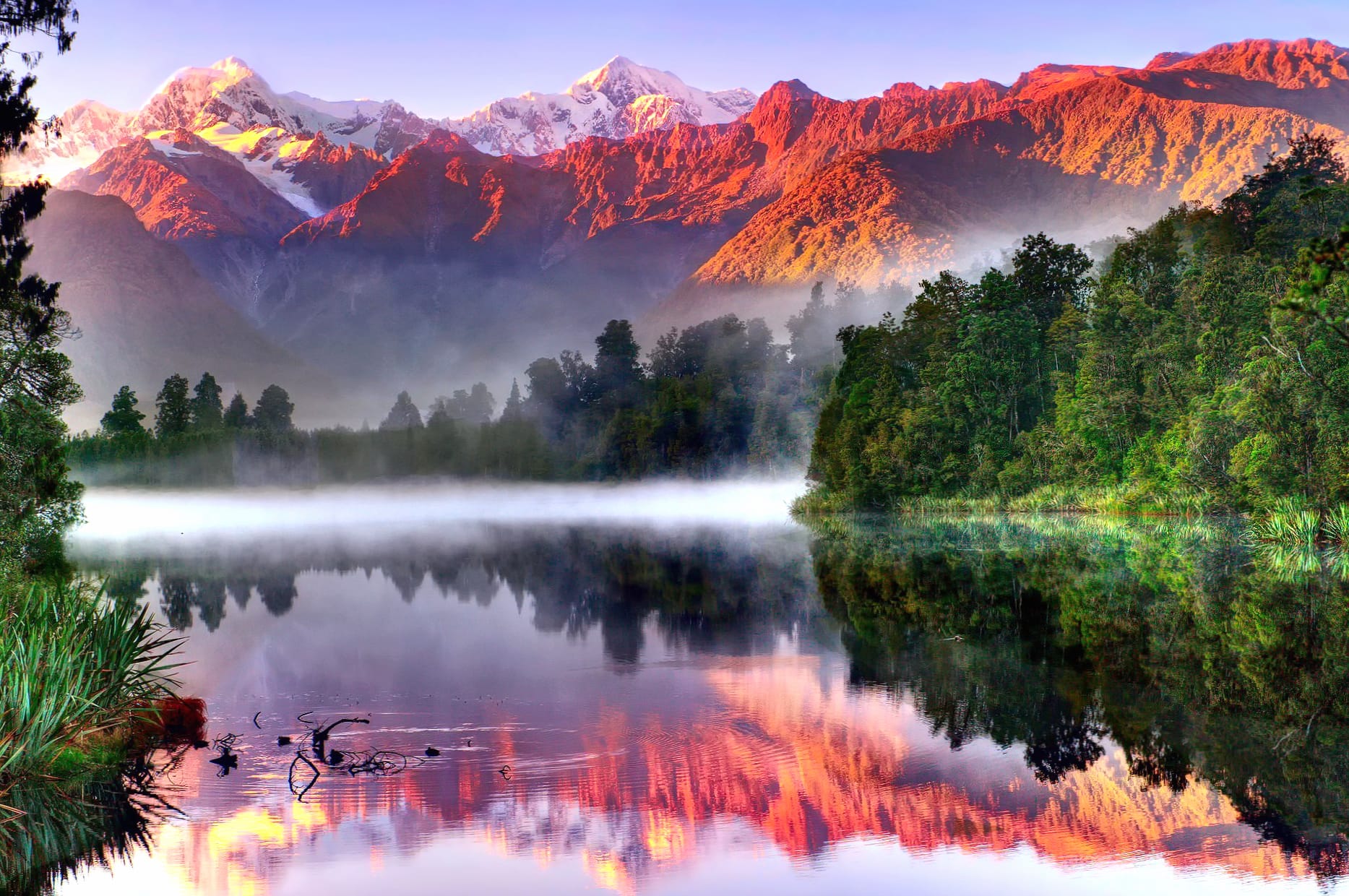 Majestic Aoraki Reflection wallpapers HD quality