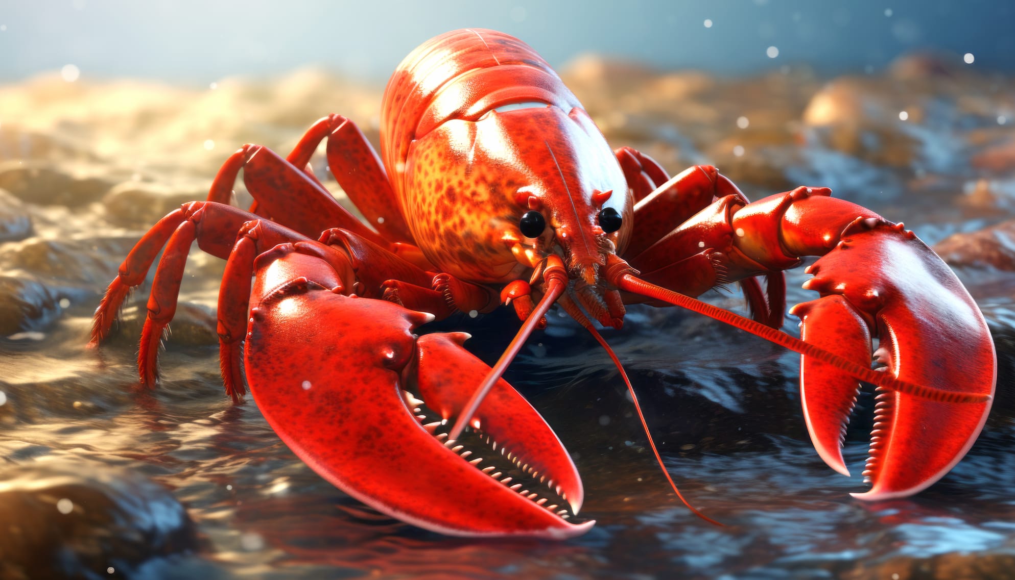 Majestic Lobster - Oceanic Life Showcase wallpapers HD quality