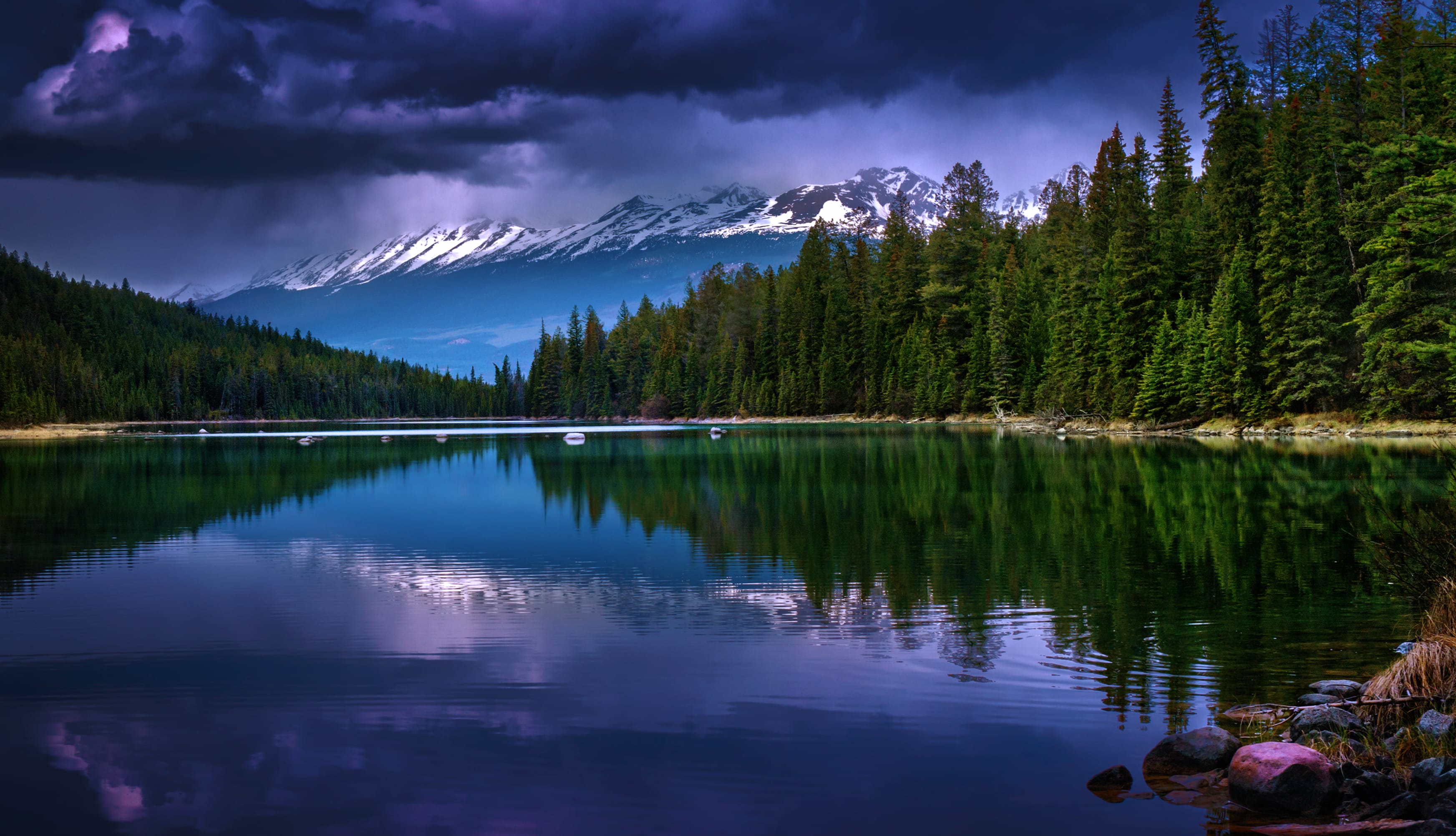 Majestic Mountain Reflection - wallpapers HD quality