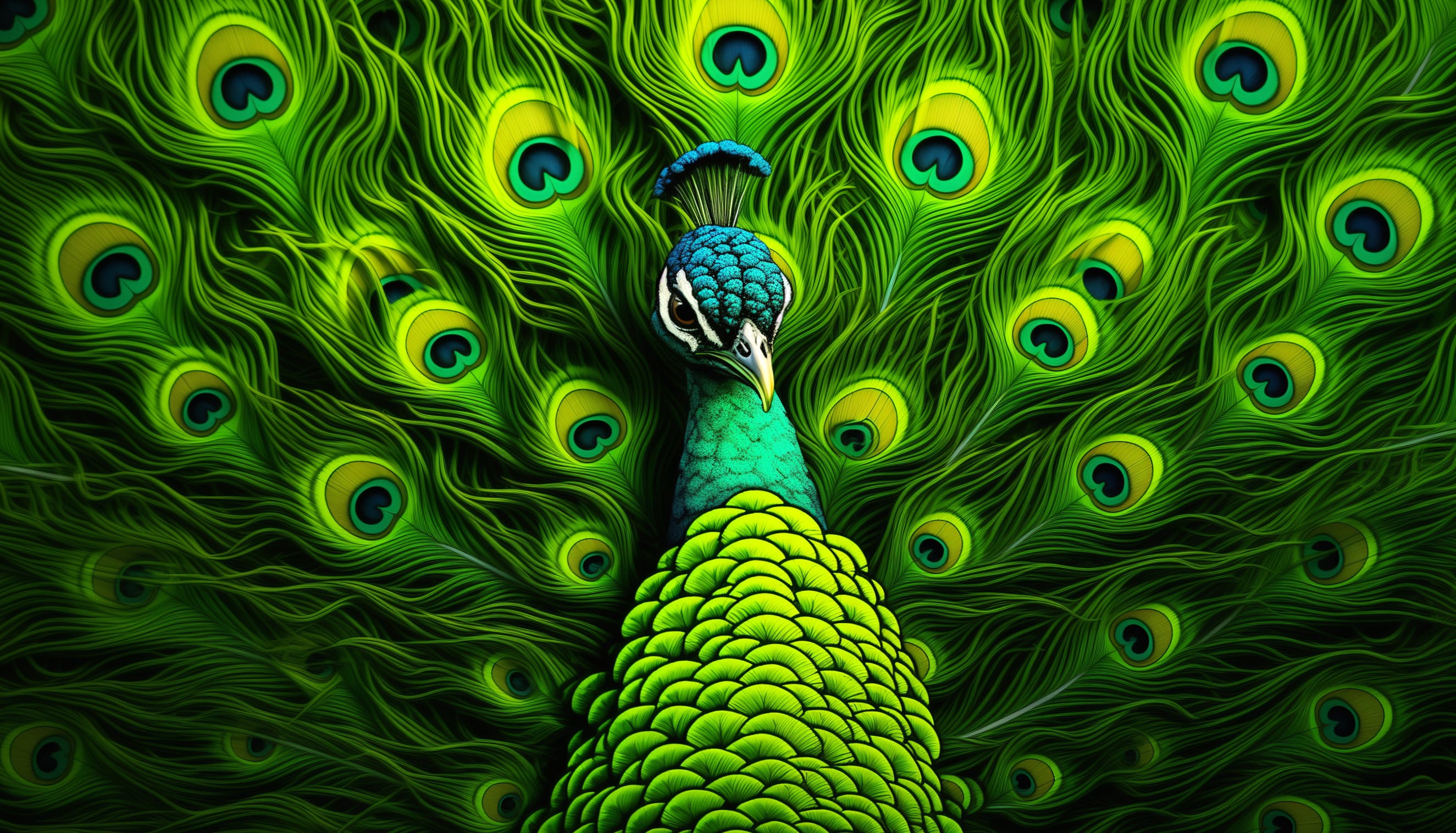 Majestic Peacock HD Desktop Wallpaper at 1920 x 1080 HD size wallpapers HD quality