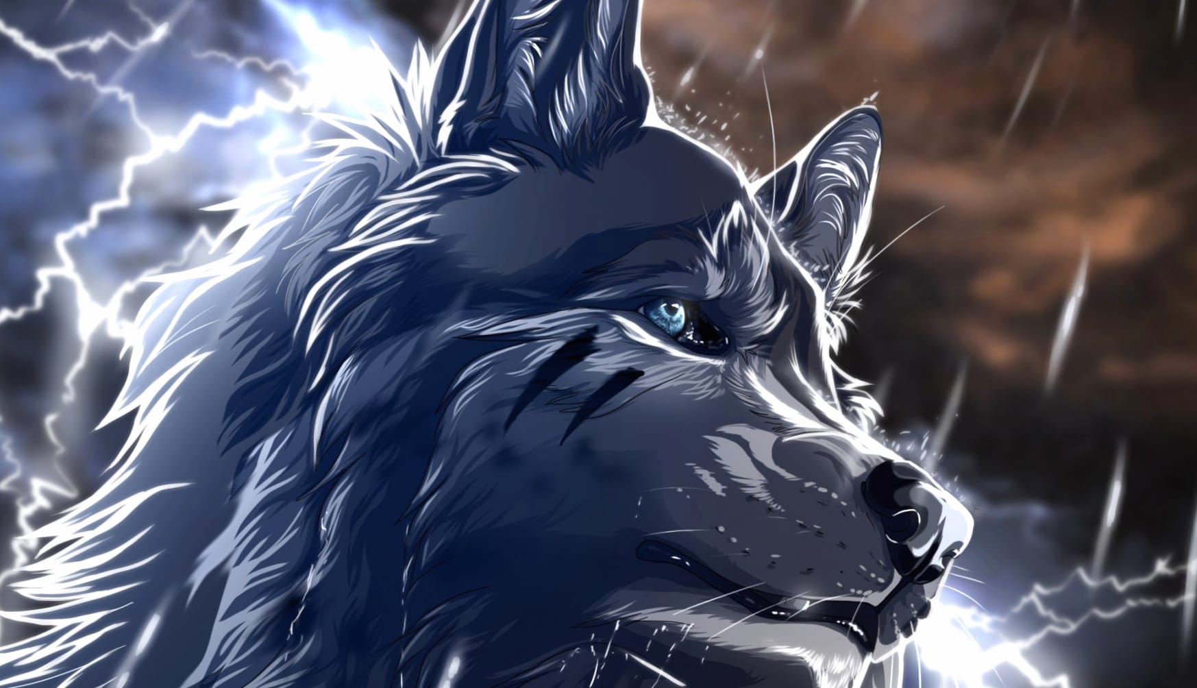 Majestic Wolf Power and Serenity wallpapers HD quality