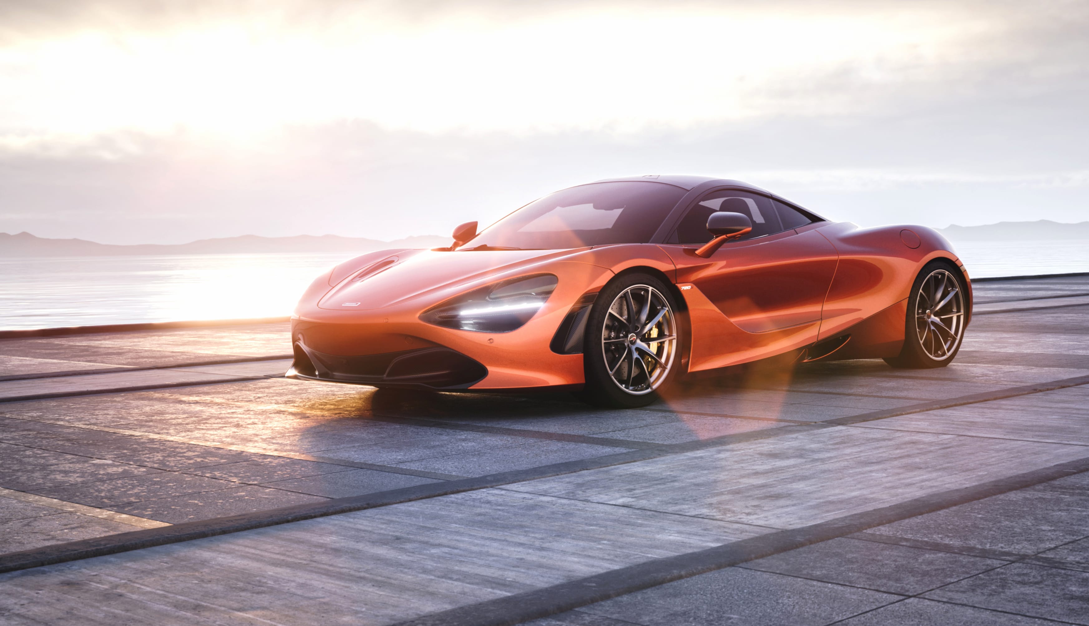 McLaren 720S Orange cars wallpapers HD quality