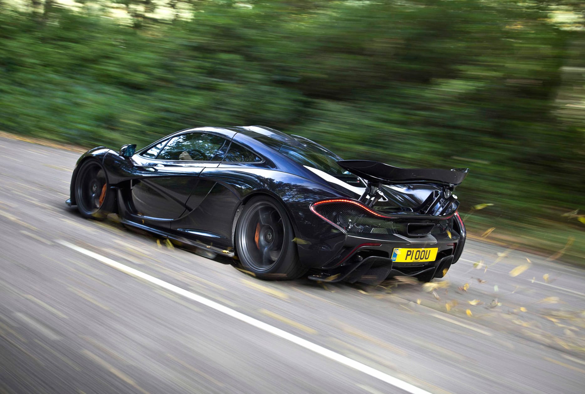 McLaren P1 Unleashing Power on the Open Road wallpapers HD quality