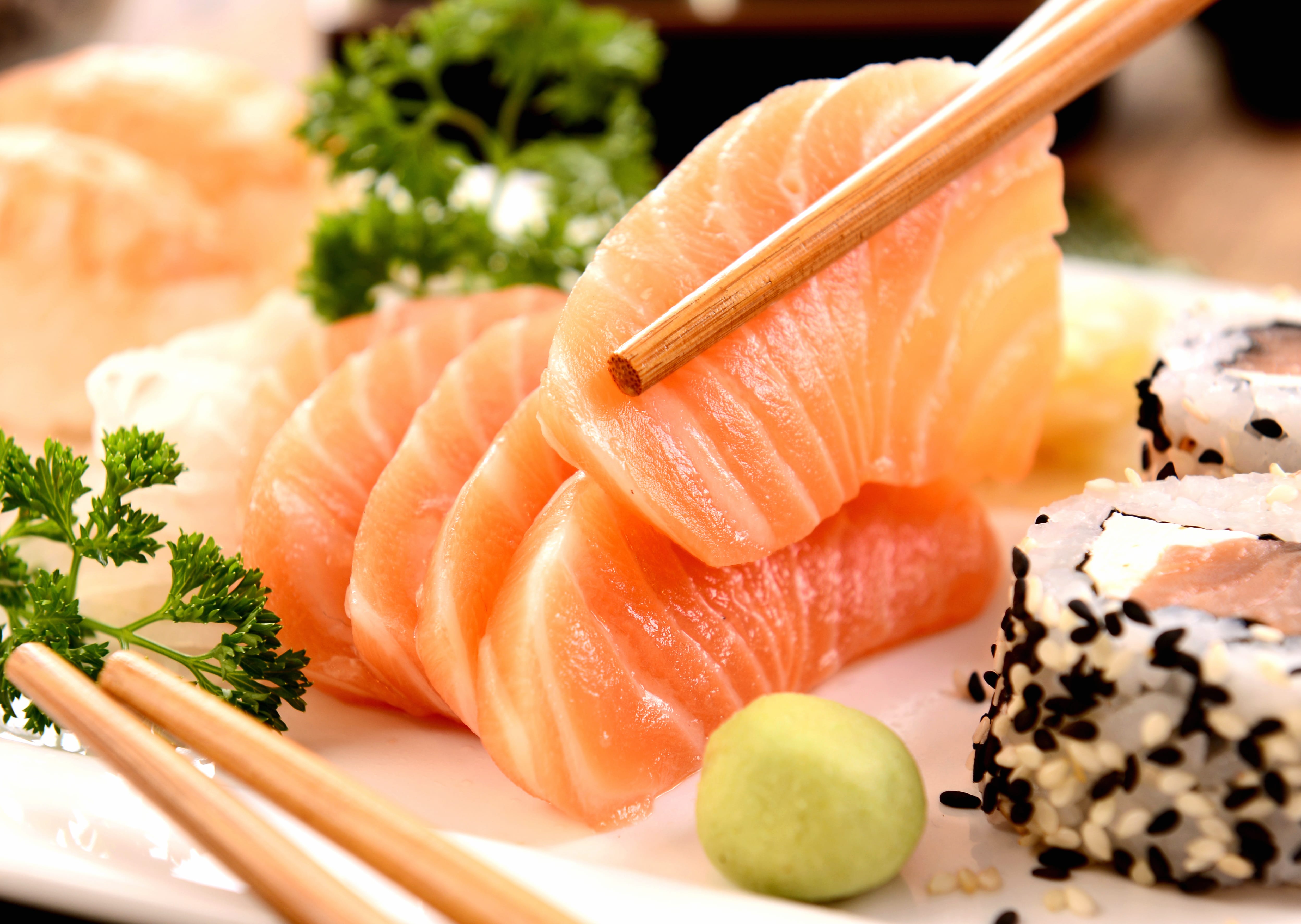 Meal Fish Seafood Food Sushi wallpapers HD quality