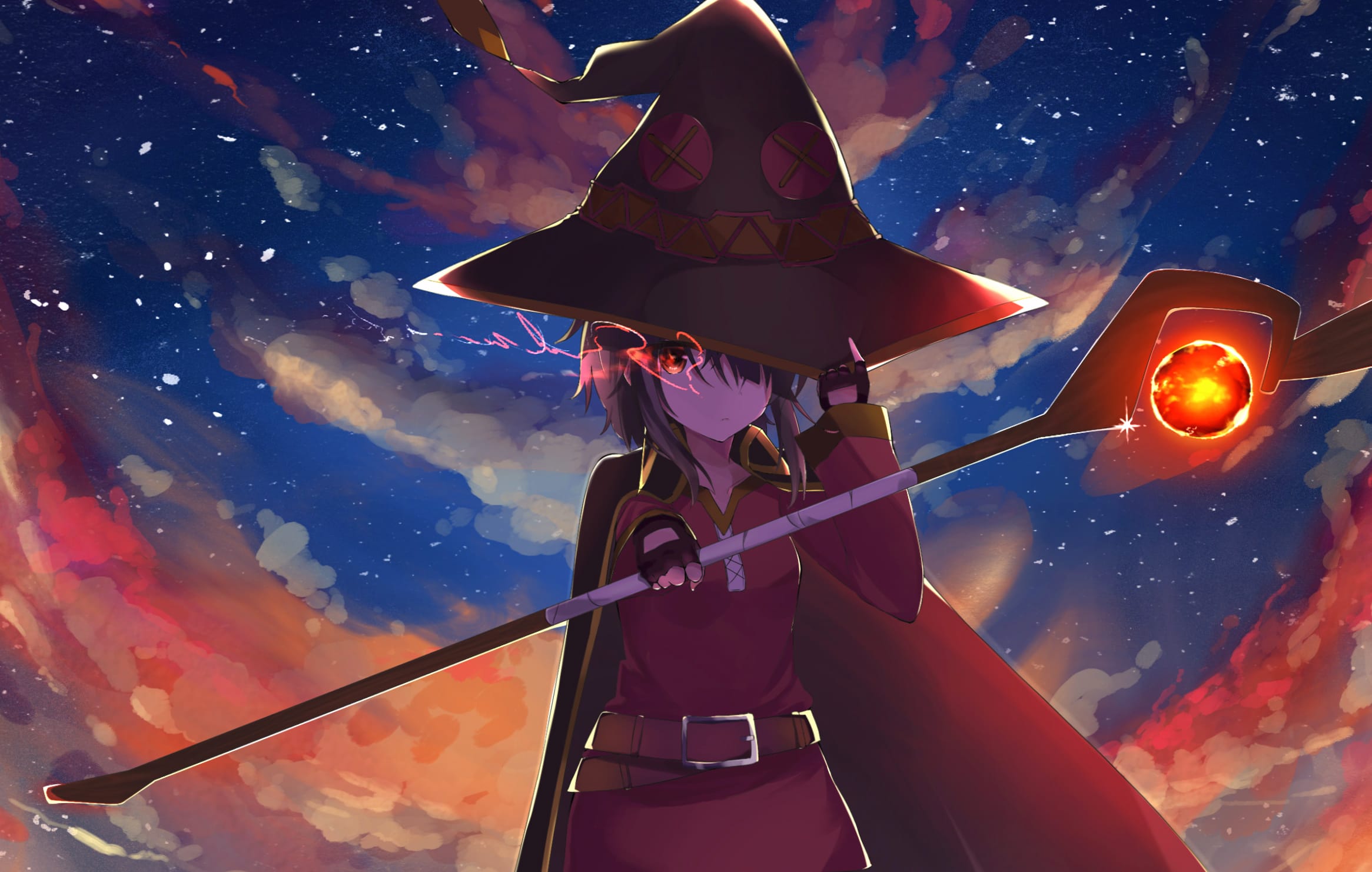 Megumin - Enchanted Night wallpapers HD quality