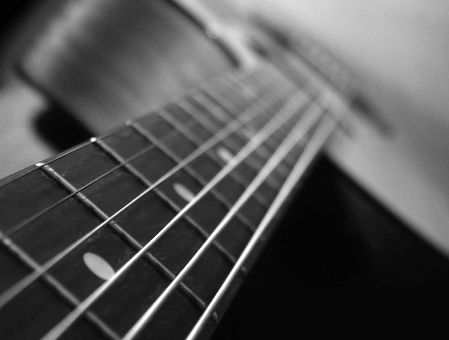 Melodic Strings of a Guitar at 1600 x 1200 size wallpapers HD quality