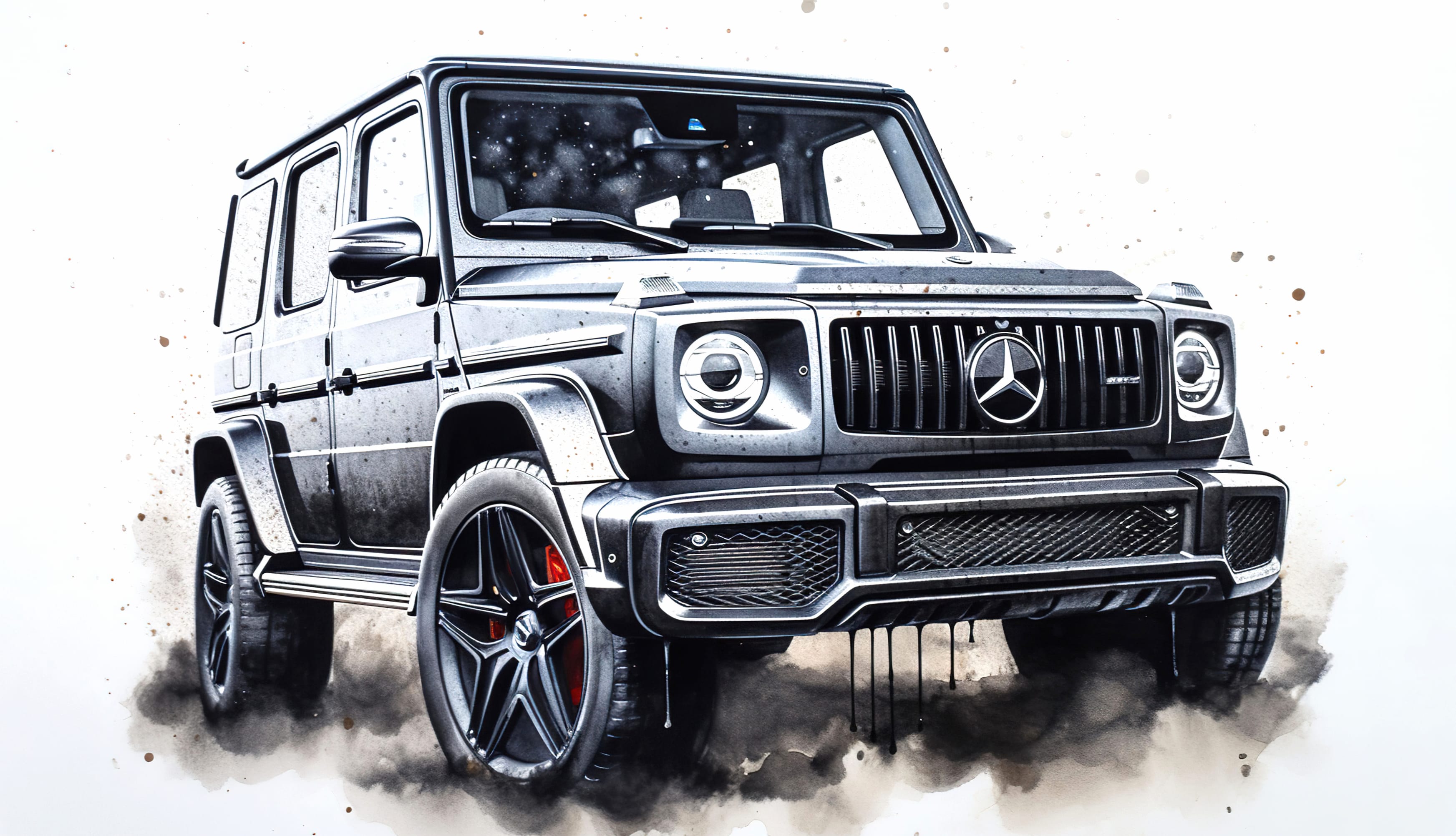 Mercedes-Benz AMG G 63 5K at 320 x 480 iPhone size wallpapers HD quality