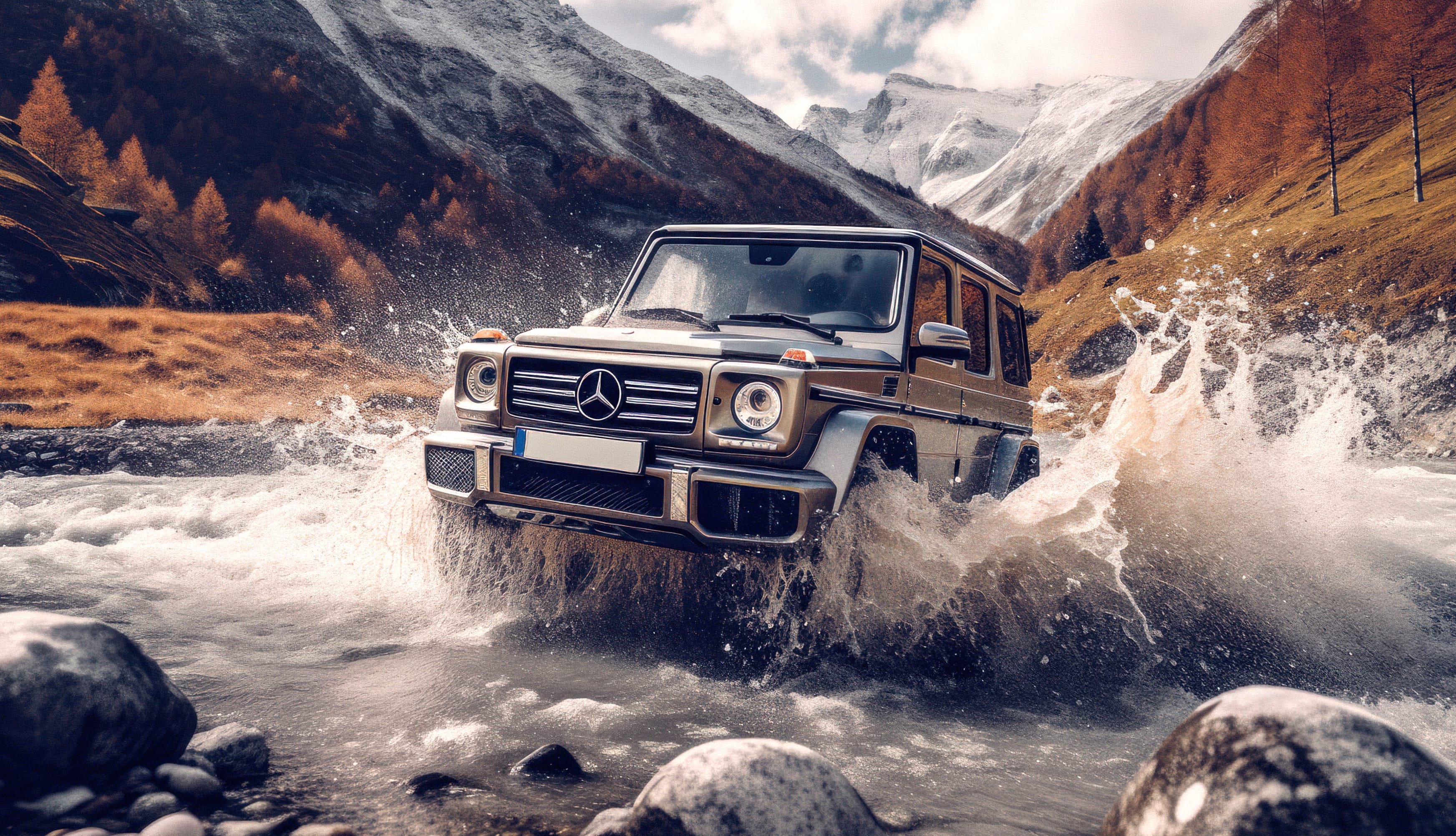 Mercedes-Benz AMG G 63 Off-Road SUV wallpapers HD quality