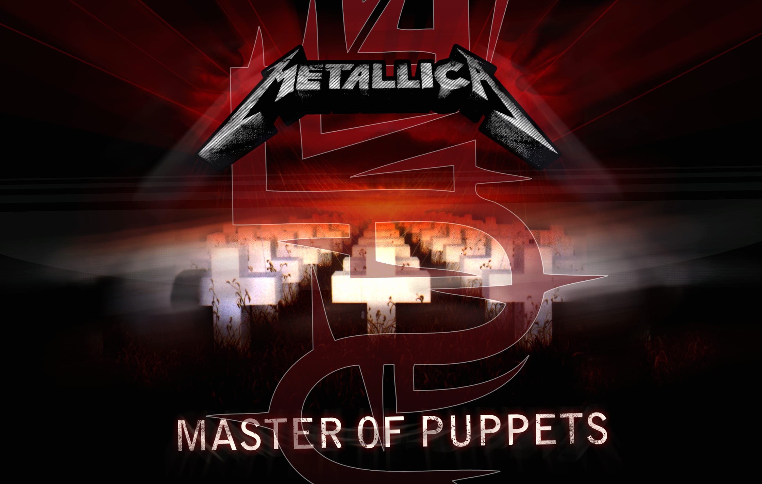 Metallica Master of Puppets at 2048 x 2048 iPad size wallpapers HD quality