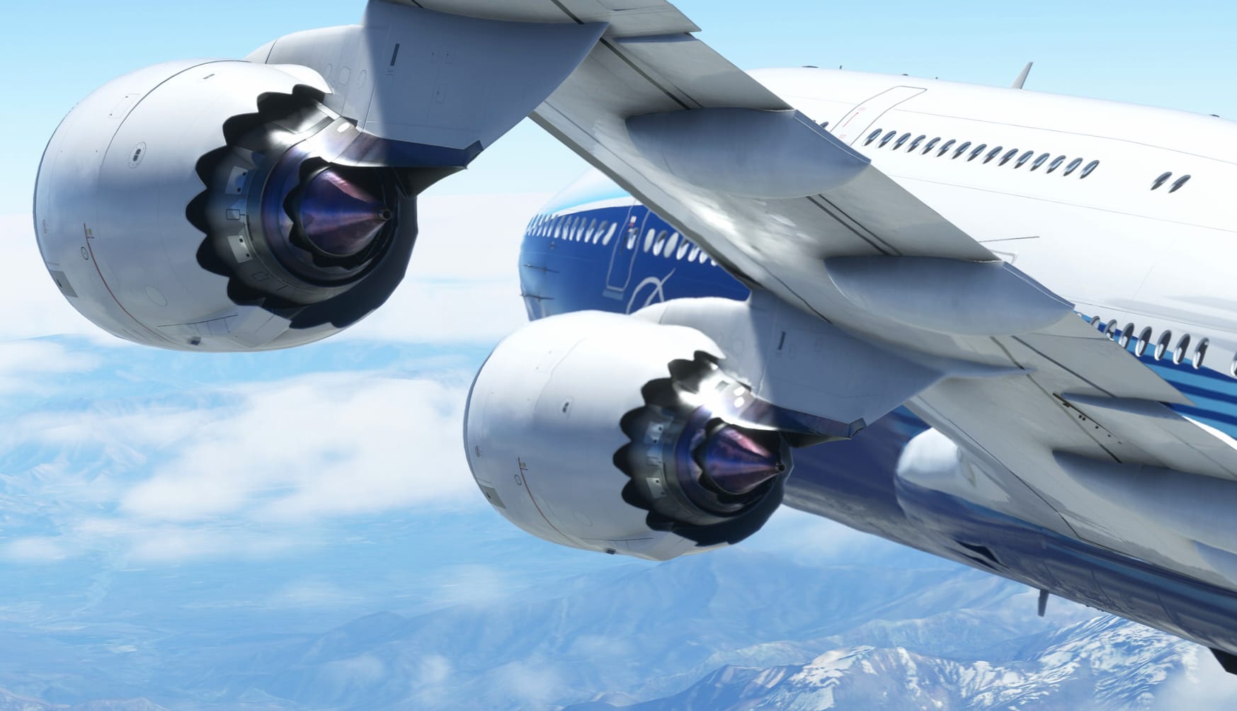 Microsoft Flight Simulator - Majestic Aircraft in Flight at 1280 x 960 size wallpapers HD quality