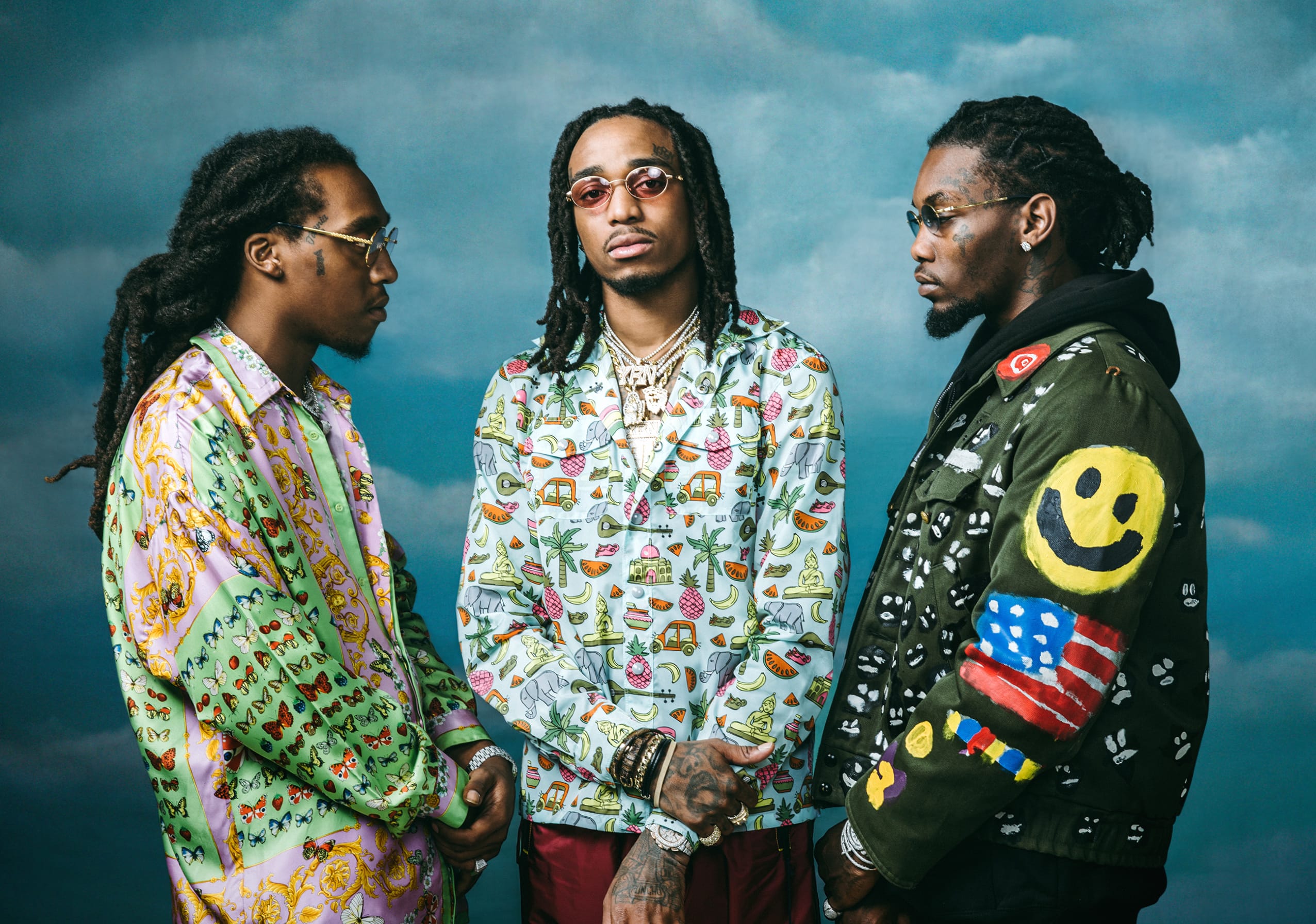 Migos - Stylish Hip-Hop Trio Background wallpapers HD quality