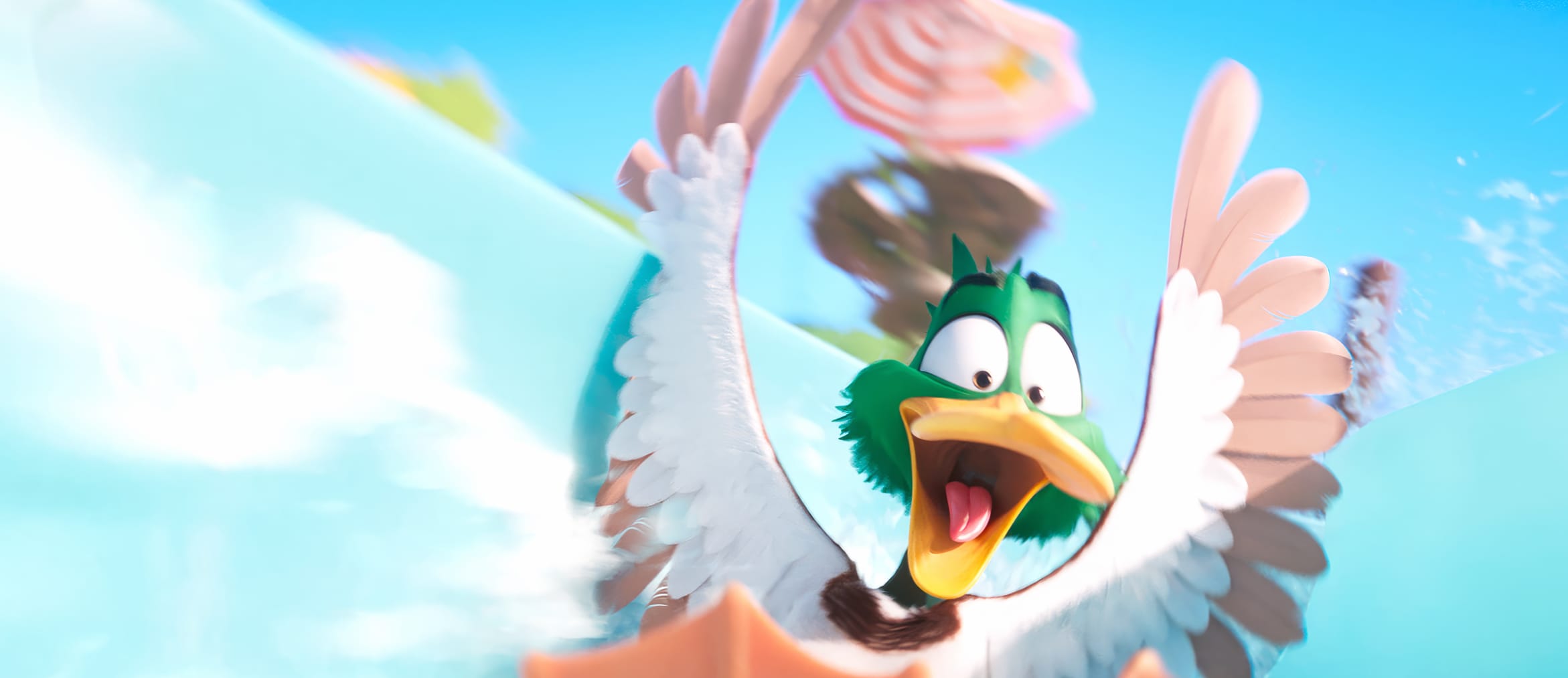 Migration Movie 2023 Animated Duck Adventure at 320 x 480 iPhone size wallpapers HD quality