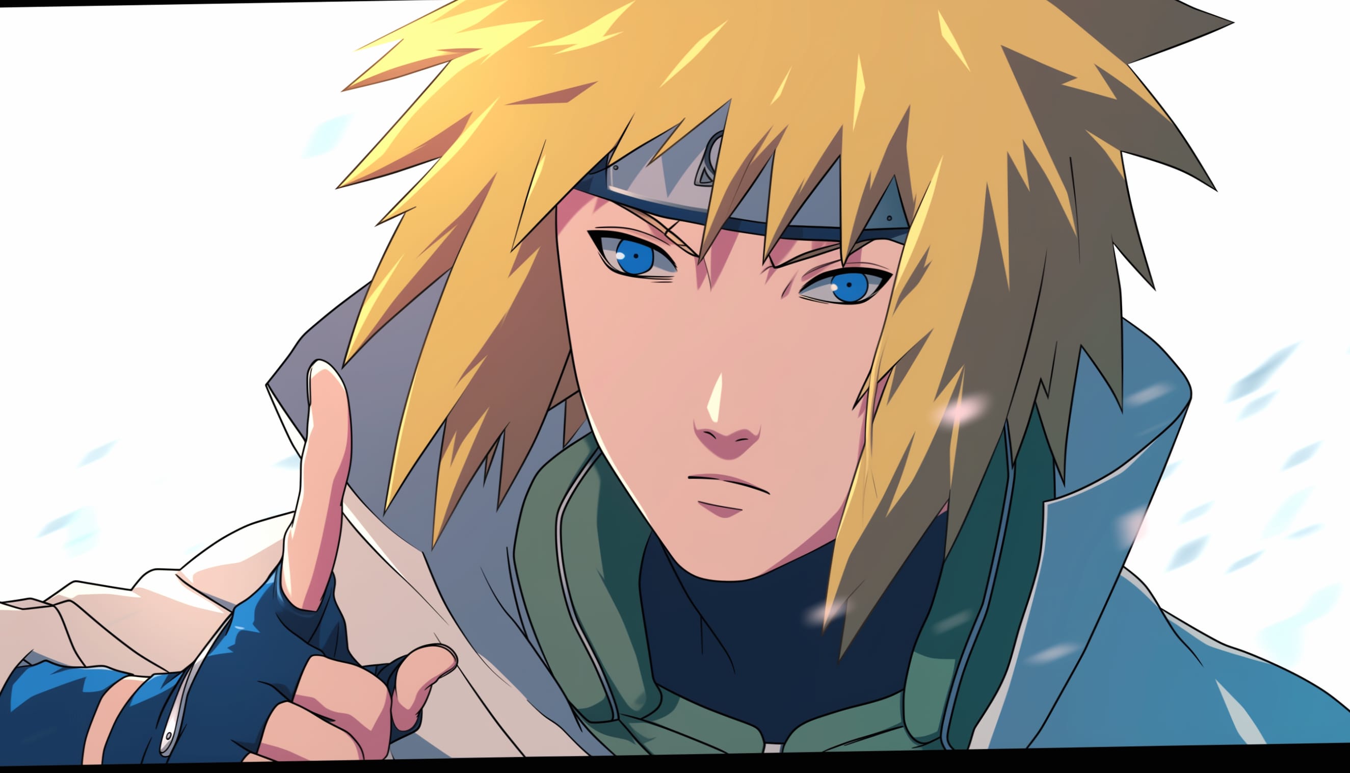 Minato Namikaze - The Fourth Hokage at 640 x 960 iPhone 4 size wallpapers HD quality