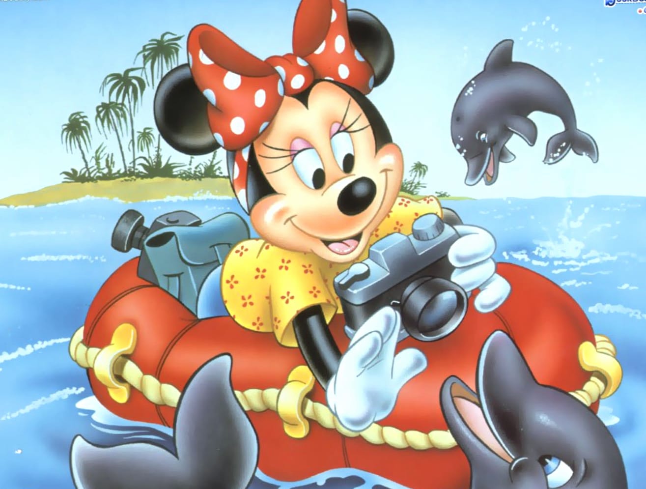 Minnie Mouse Sea Adventure - at 1280 x 960 size wallpapers HD quality