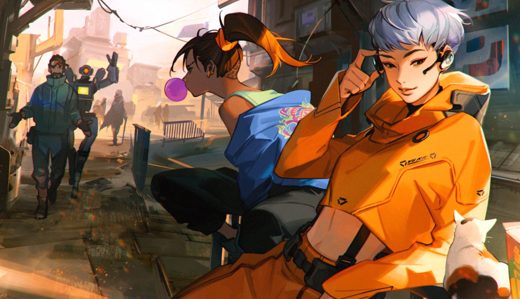 Mirage (Apex Legends) Pathfinder (Apex Legends) Rampart (Apex Legends) Valkyrie (Apex Legends) Video Game Apex Legends wallpapers HD quality