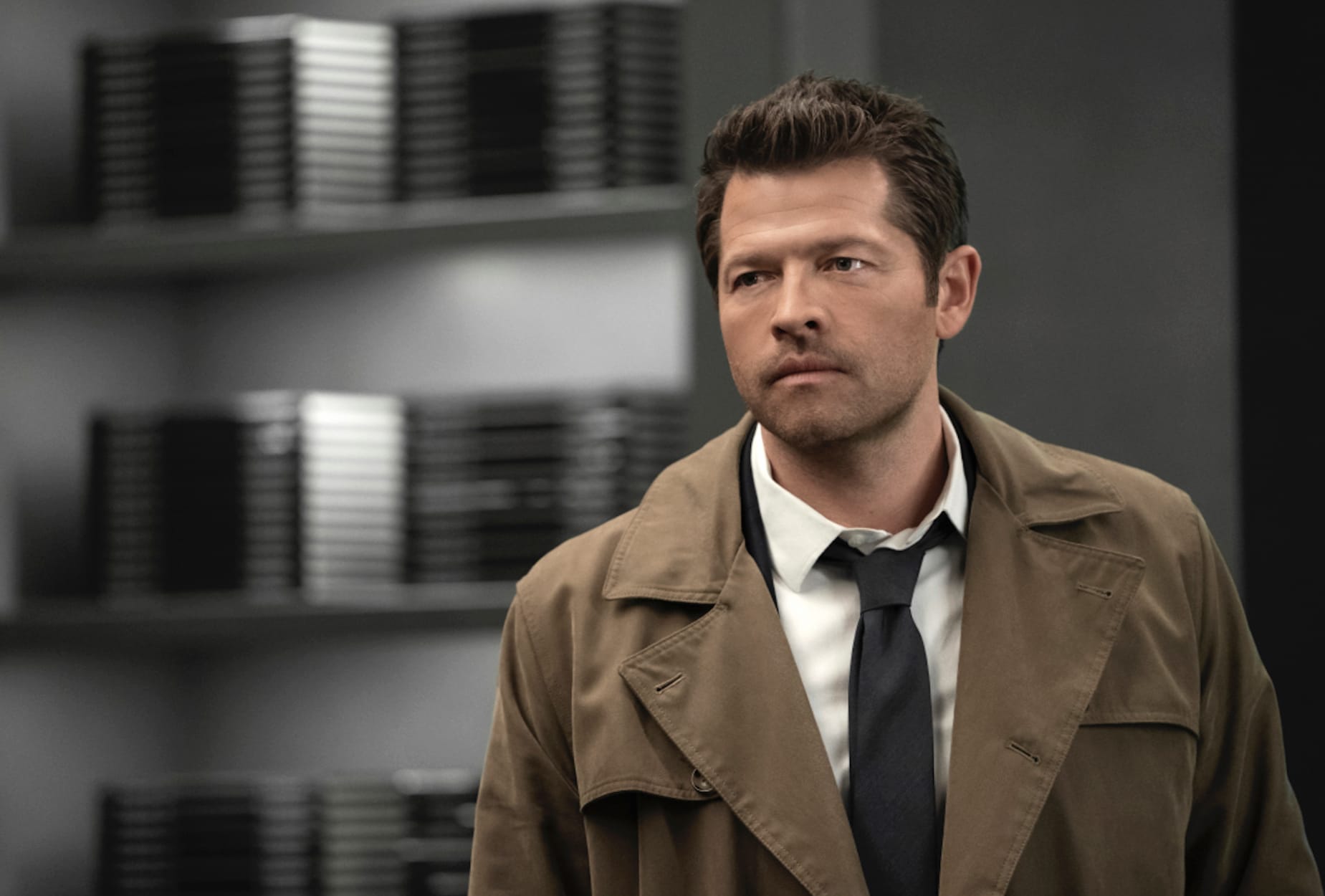 Misha Collins Castiel (Supernatural) TV Show Supernatural at 2560 x 1440 HD size wallpapers HD quality