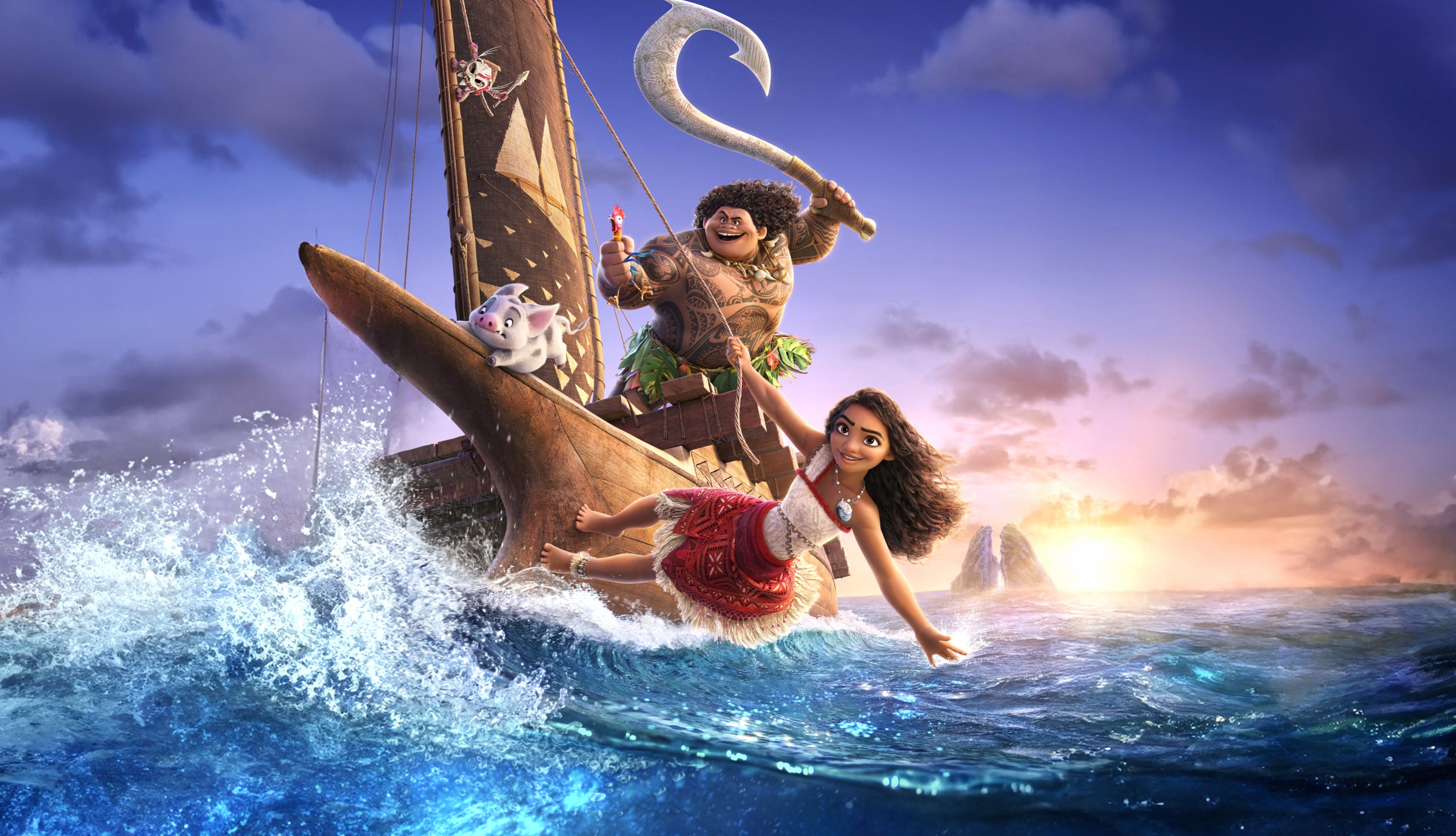 Moana 2 8K wallpapers HD quality