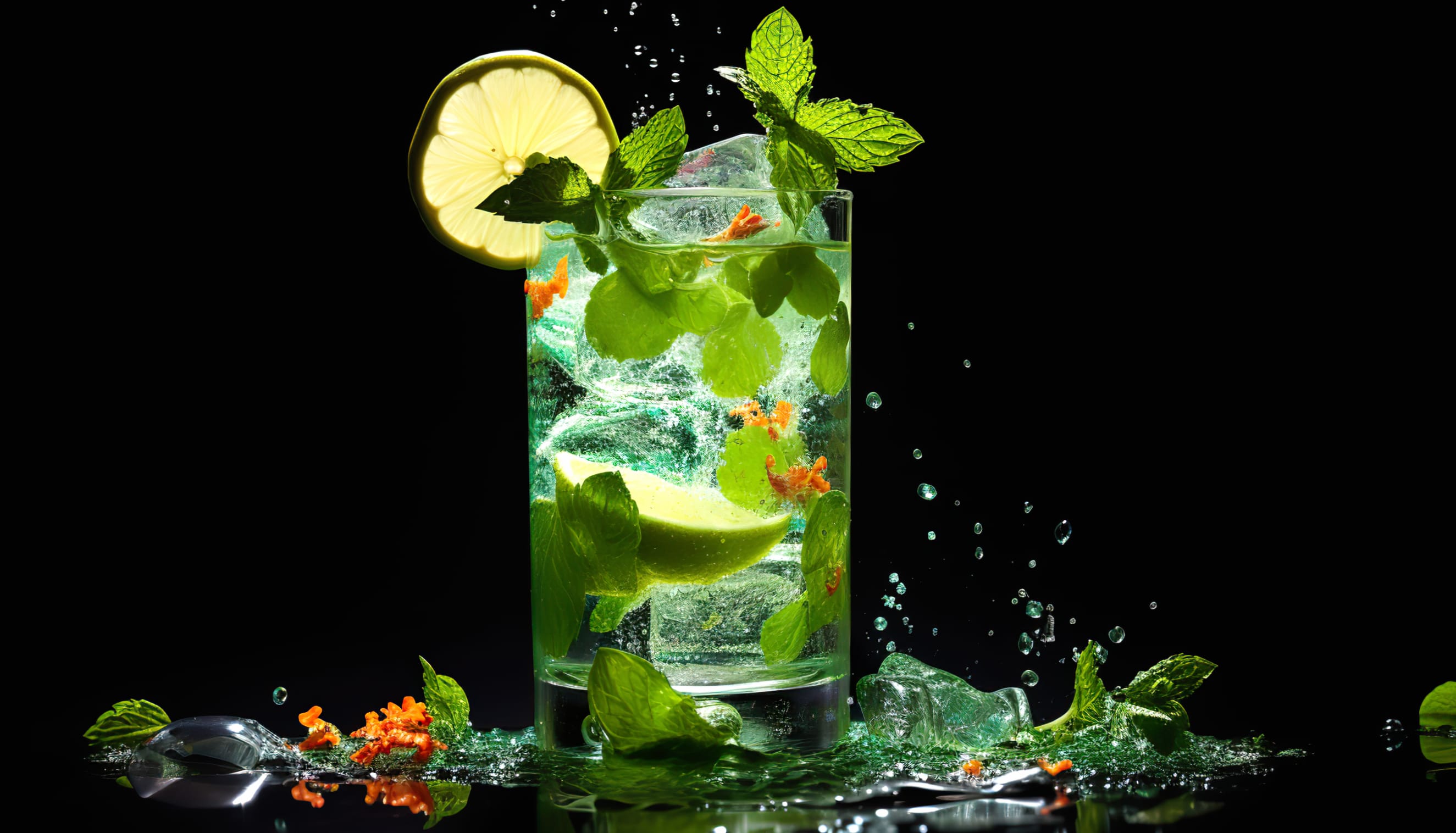 Mojito Cocktail Drink Wallpaper wallpapers HD quality