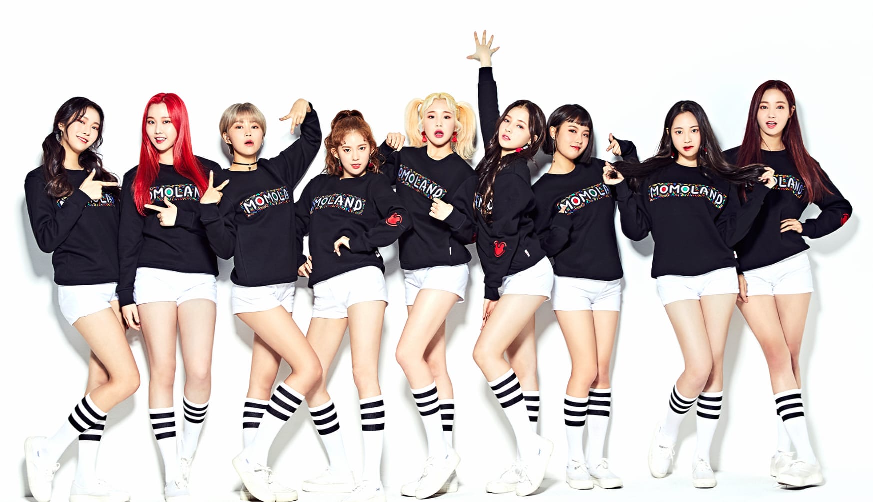 Momoland K-pop Girl Band wallpapers HD quality