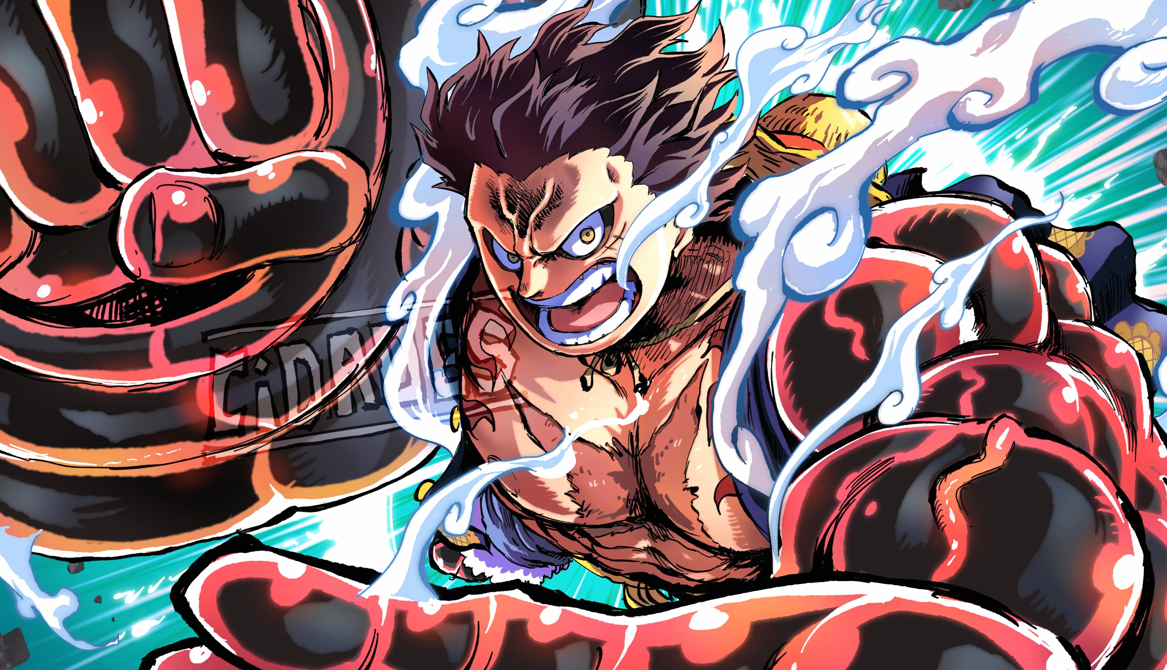 Monkey D. Luffy Gear Fourth Anime One Piece wallpapers HD quality