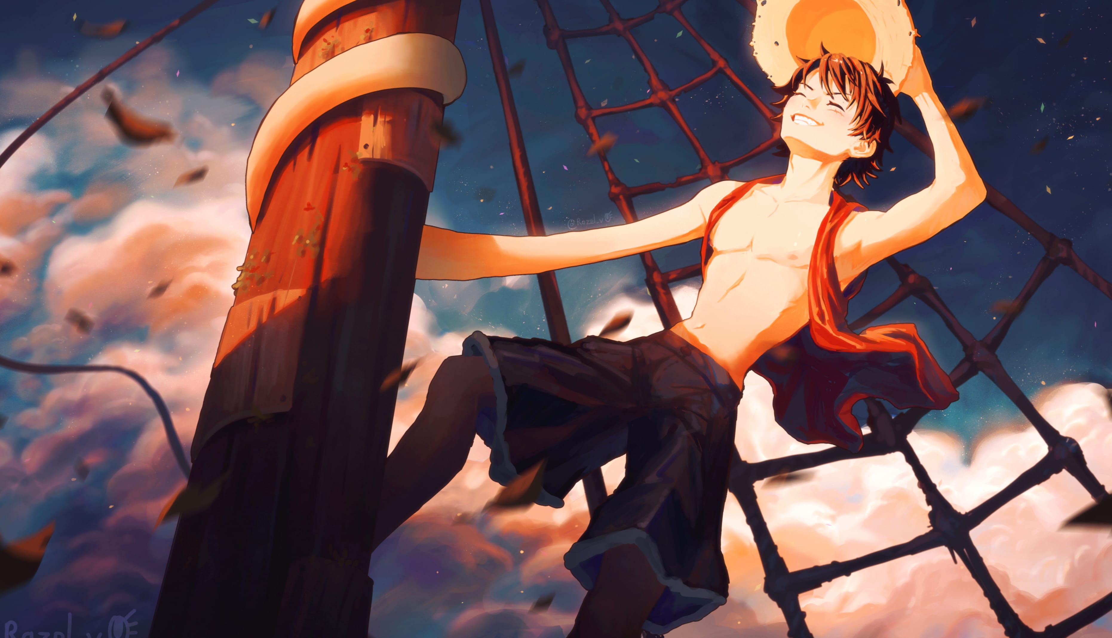 Monkey D. Luffy HD Anime Wallpaper - One Piece wallpapers HD quality