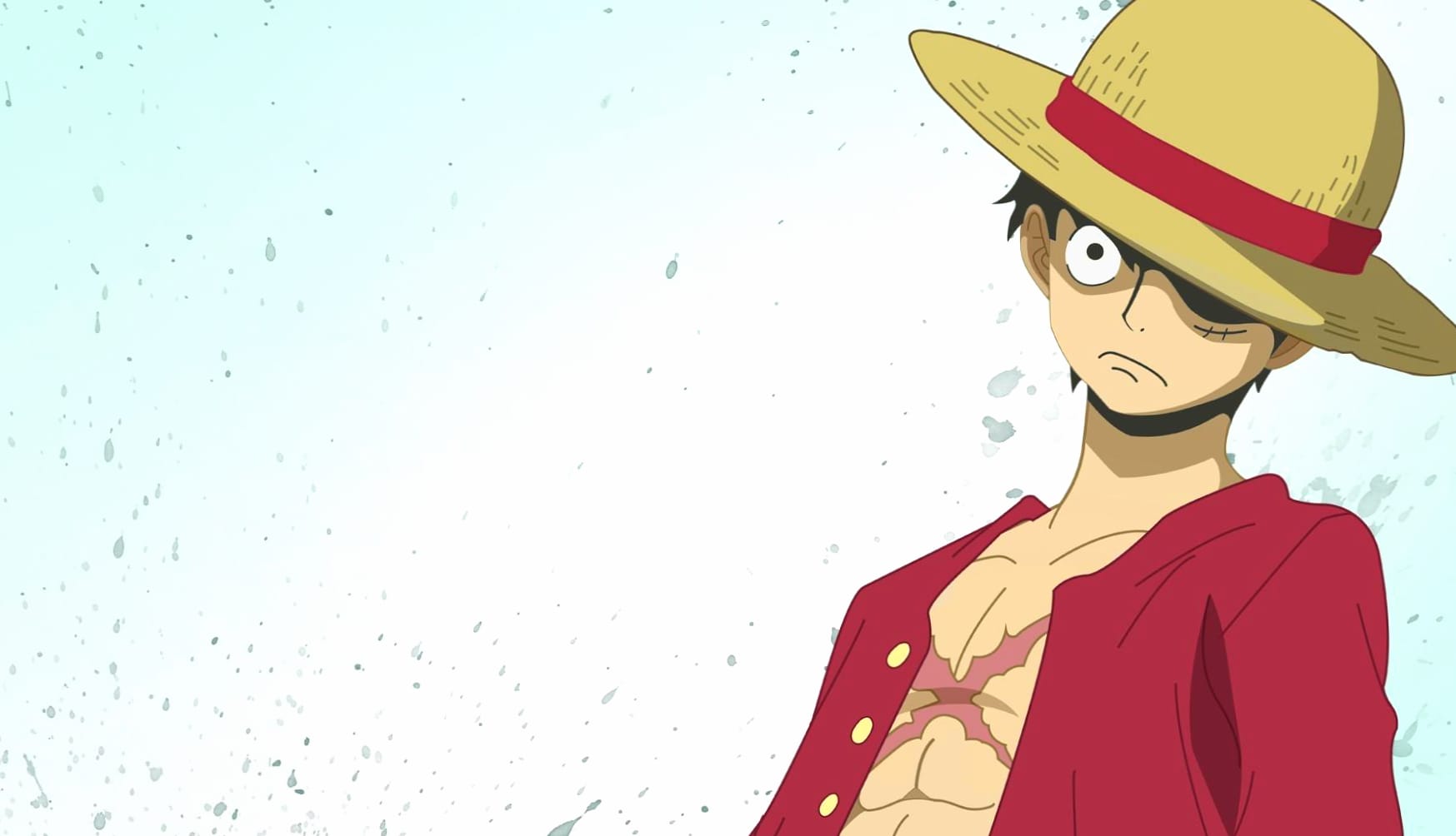 Monkey D. Luffy Straw Hat at 1024 x 1024 iPad size wallpapers HD quality