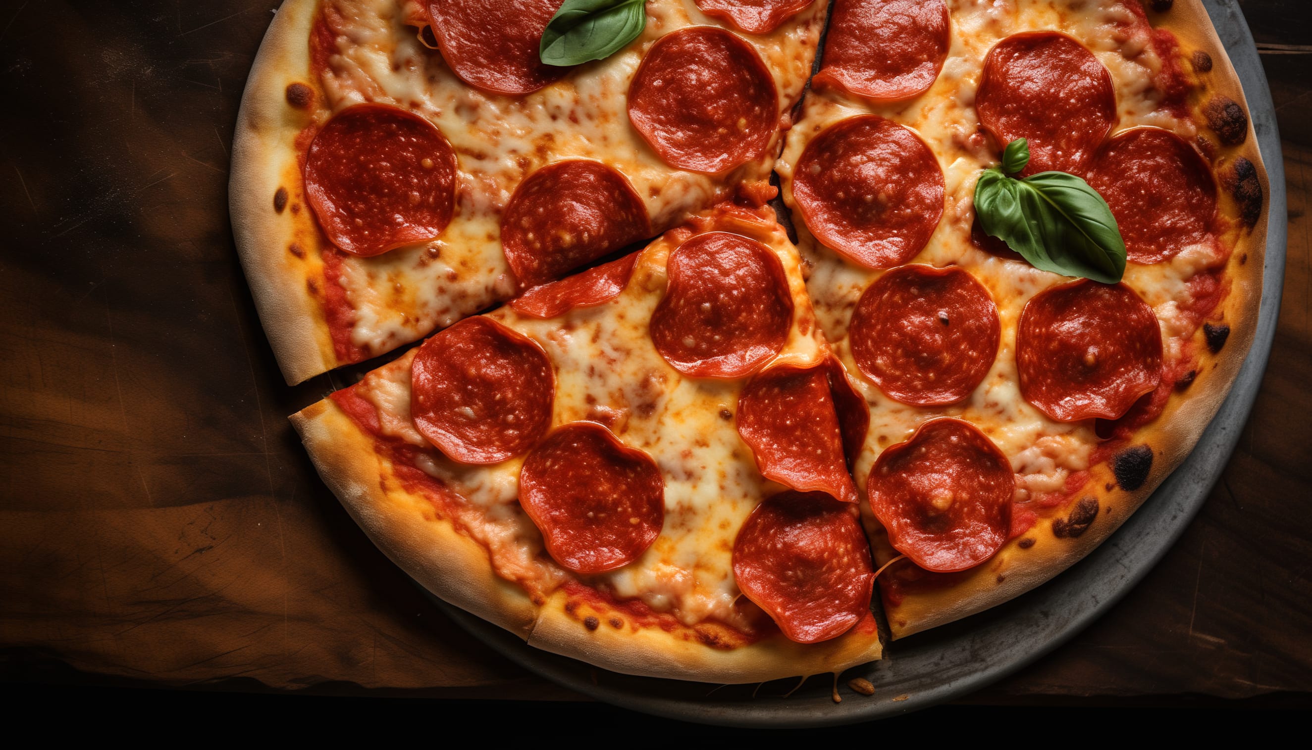 Mouthwatering Pepperoni Pizza for Desktop wallpapers HD quality