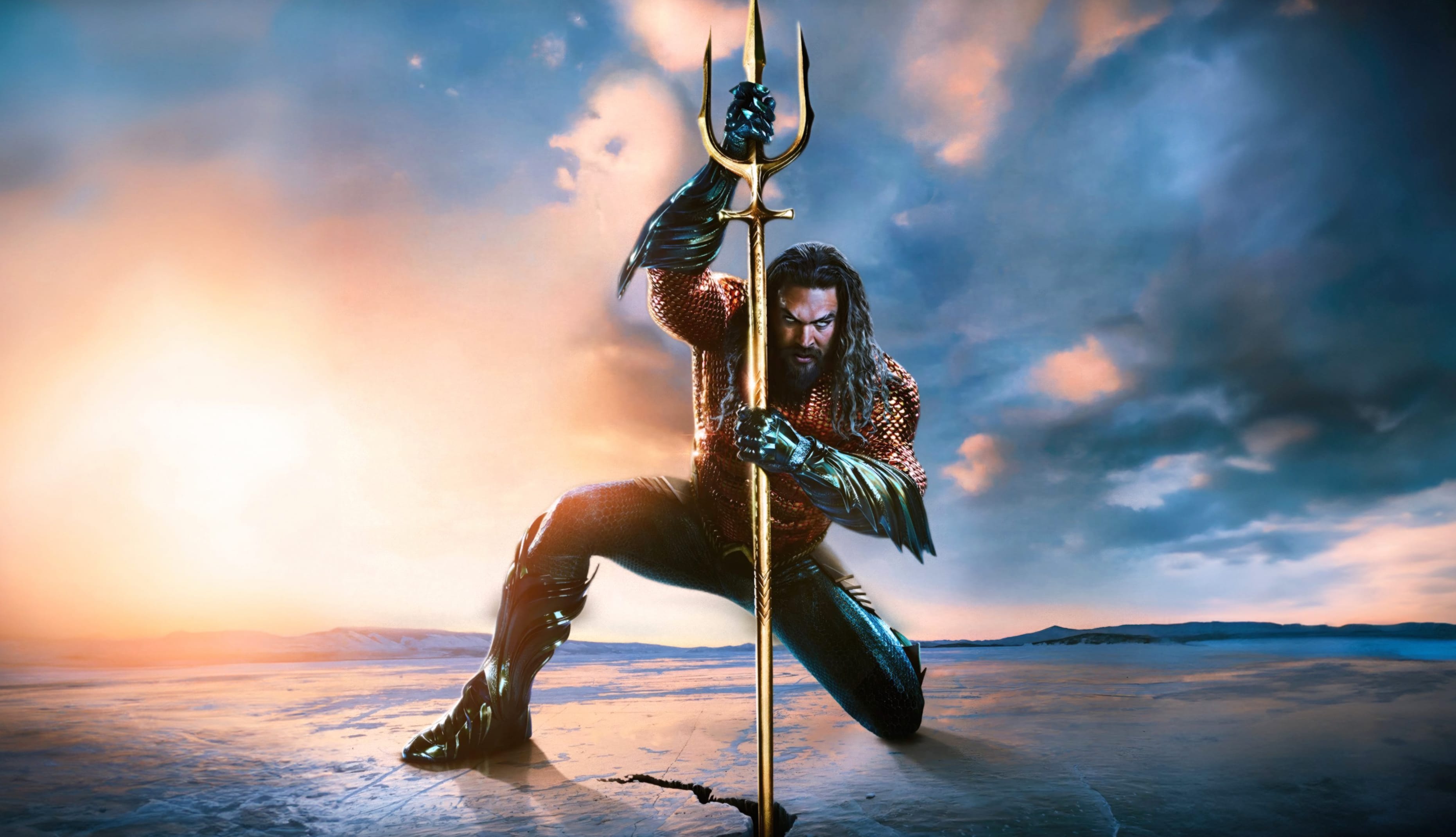 Movie Aquaman And The Lost Kingdom Jason Momoa at 640 x 1136 iPhone 5 size wallpapers HD quality