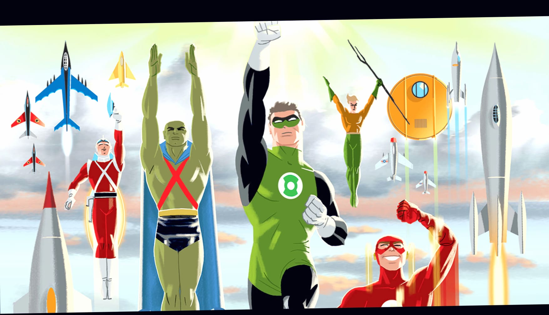 Movie Justice League The New Frontier at 1920 x 1080 HD size wallpapers HD quality