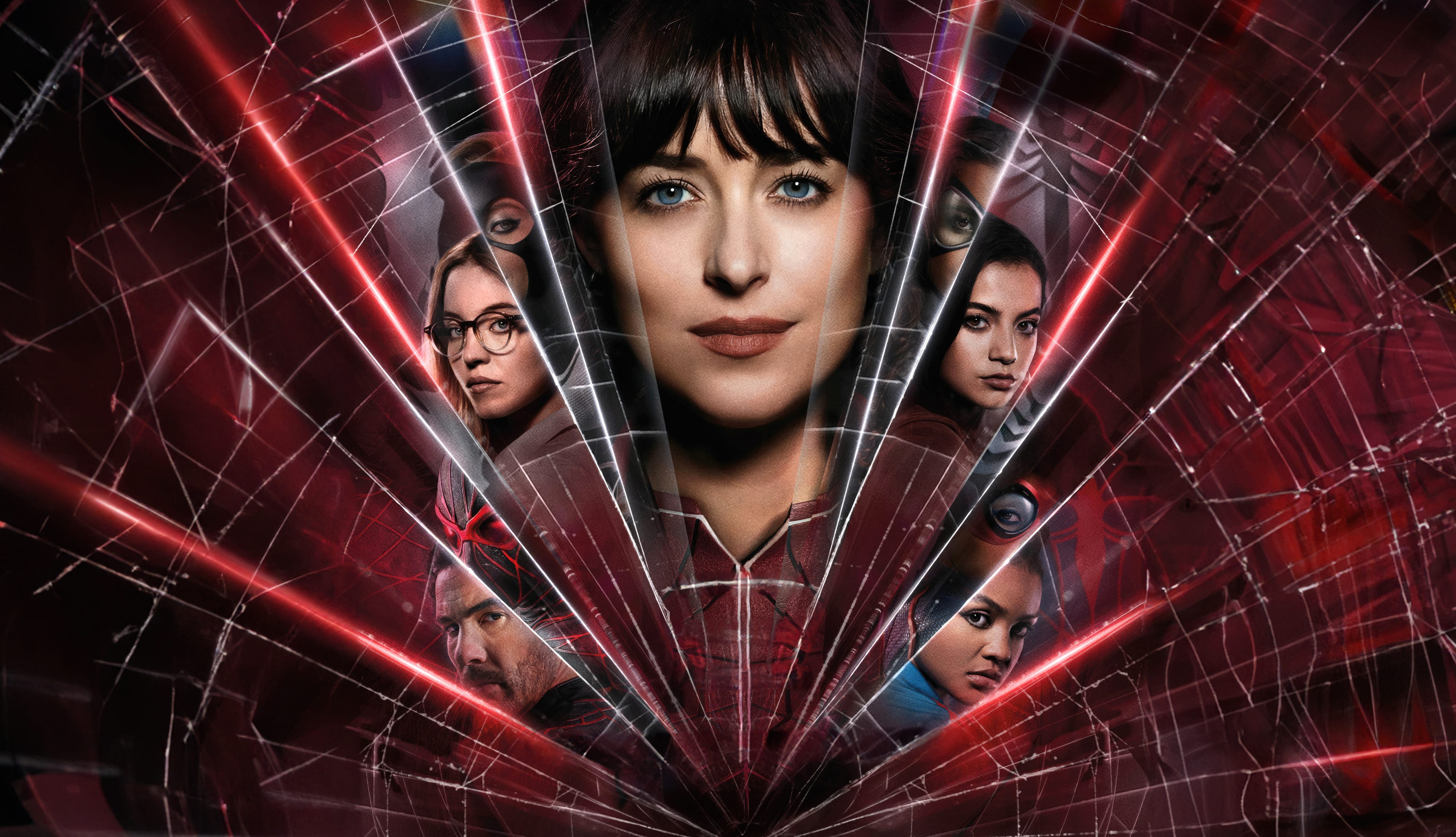 Movie Madame Web Dakota Johnson Sydney Sweeney Isabela Merced wallpapers HD quality