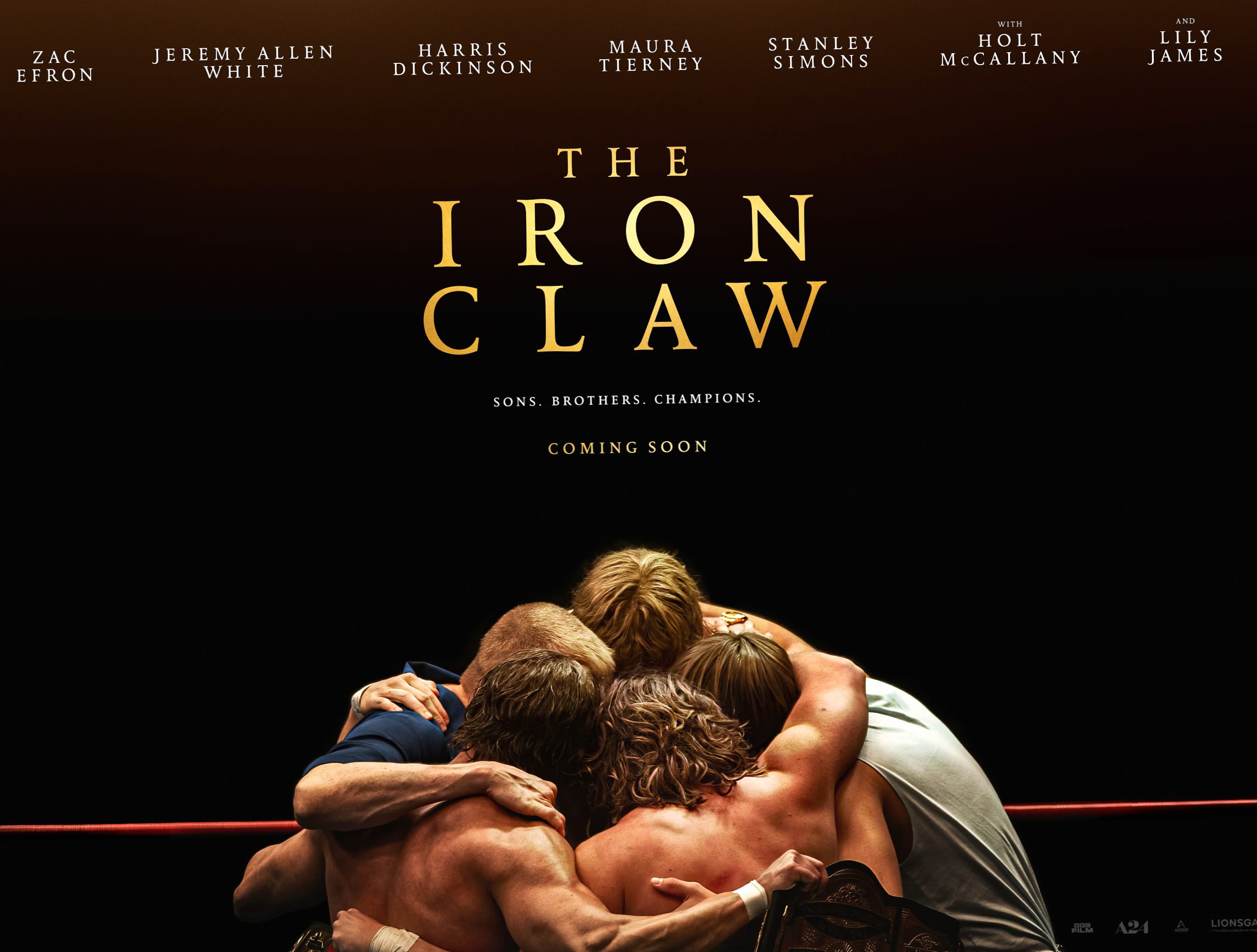 Movie The Iron Claw at 320 x 480 iPhone size wallpapers HD quality