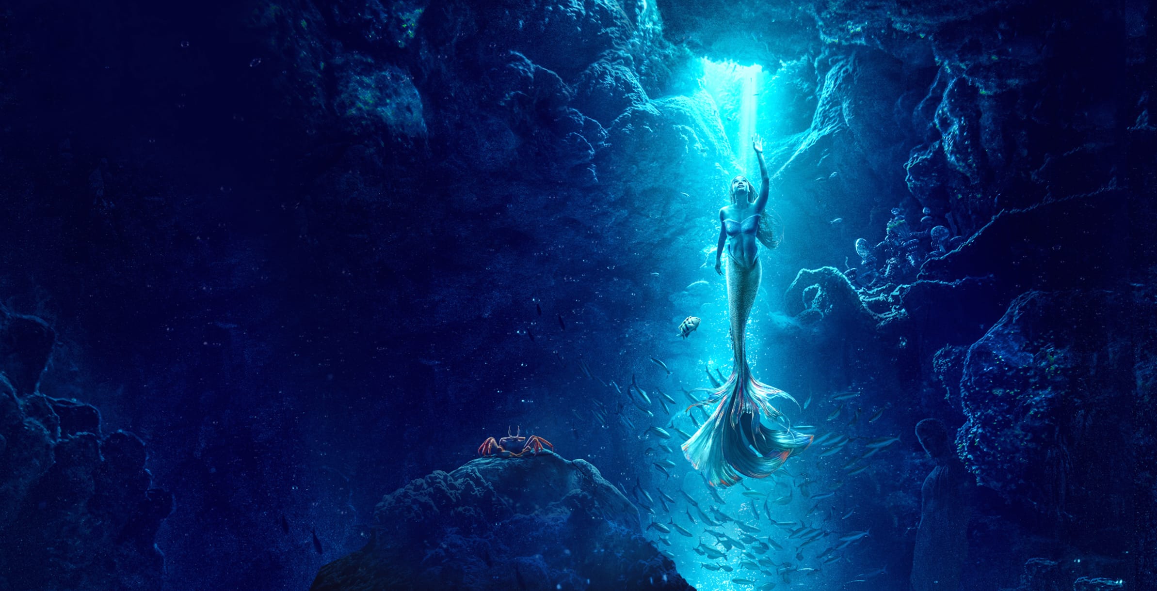 Movie The Little Mermaid (2023) at 1536 x 864 HD size wallpapers HD quality