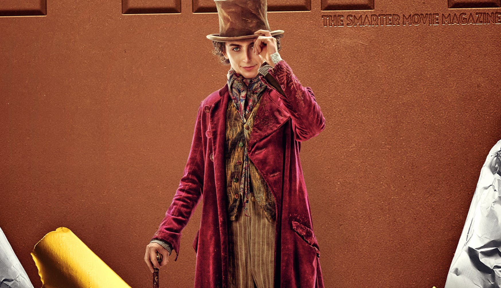 Movie Wonka at 2048 x 2048 iPad size wallpapers HD quality