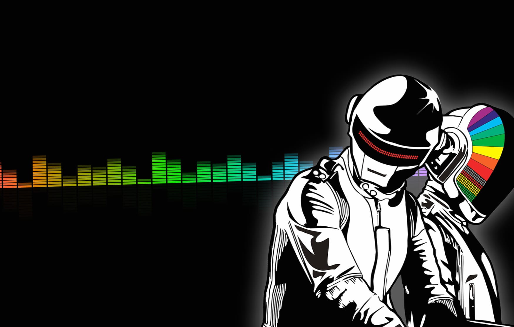 Music Daft Punk at 1600 x 1200 size wallpapers HD quality