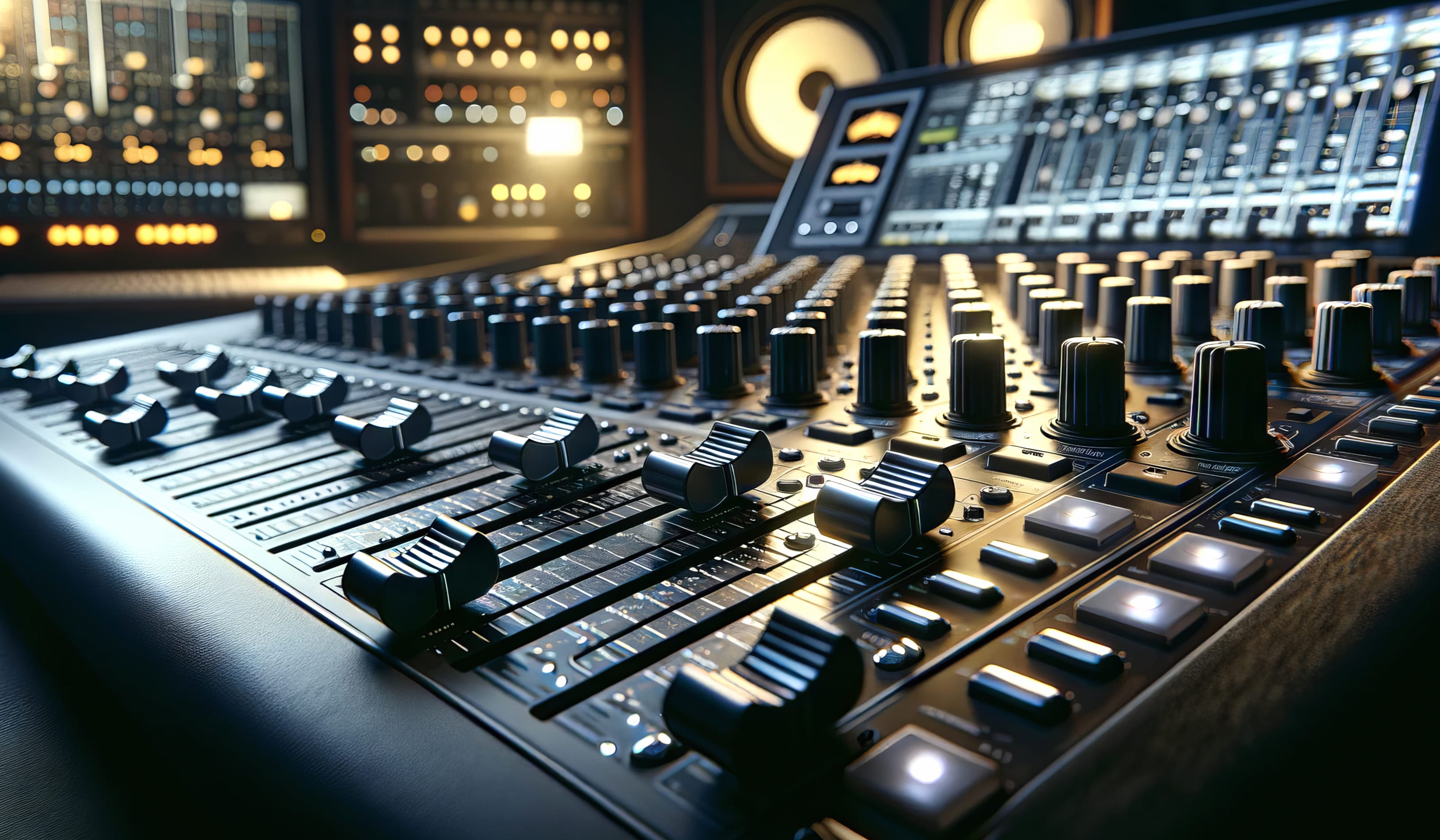 Music Mixer Tech at 2048 x 2048 iPad size wallpapers HD quality